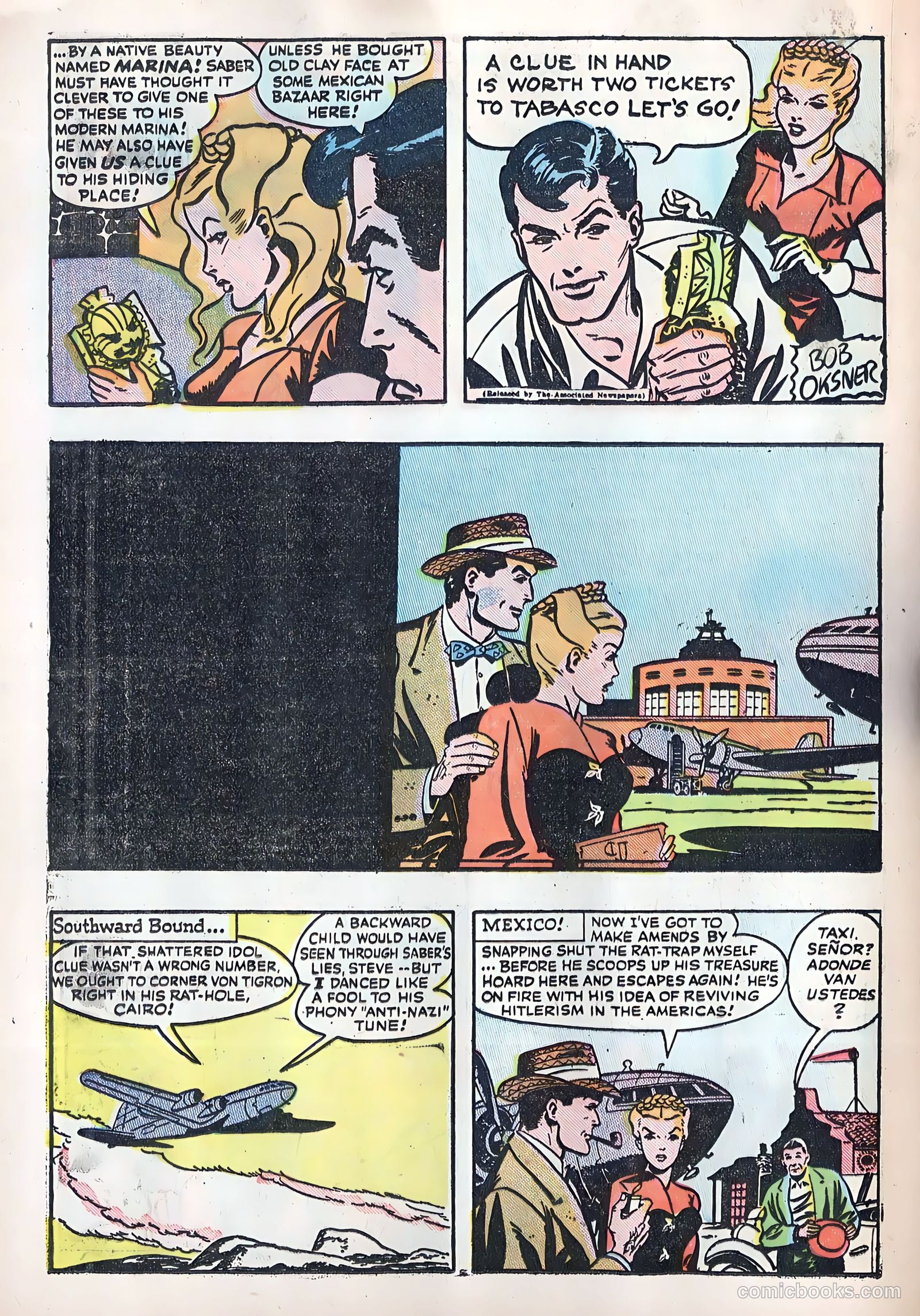 Miss Cairo Jones #1 (1945) — page 20 of 36