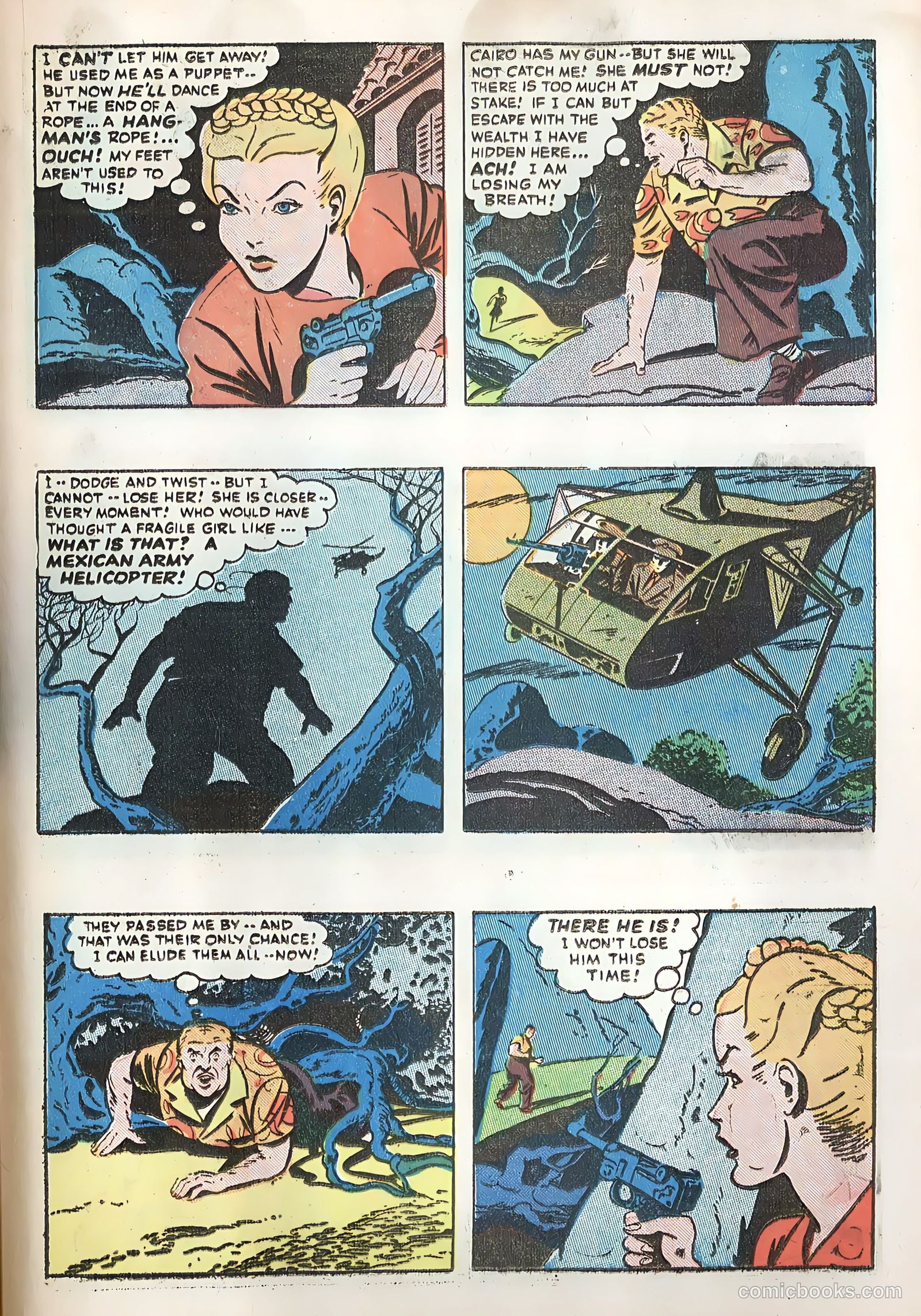 Miss Cairo Jones #1 (1945) — page 23 of 36