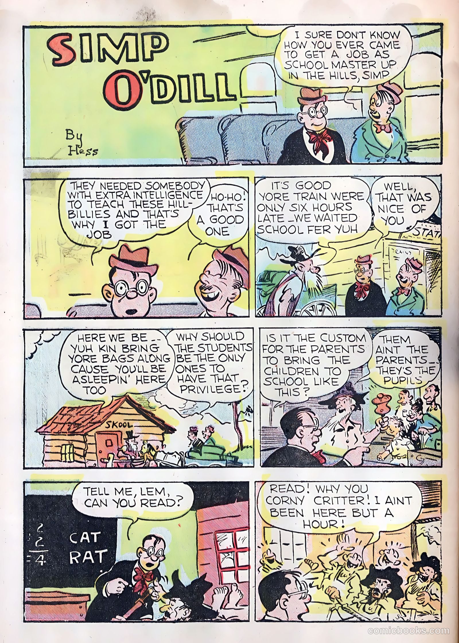 Miss Cairo Jones #1 (1945) — page 28 of 36