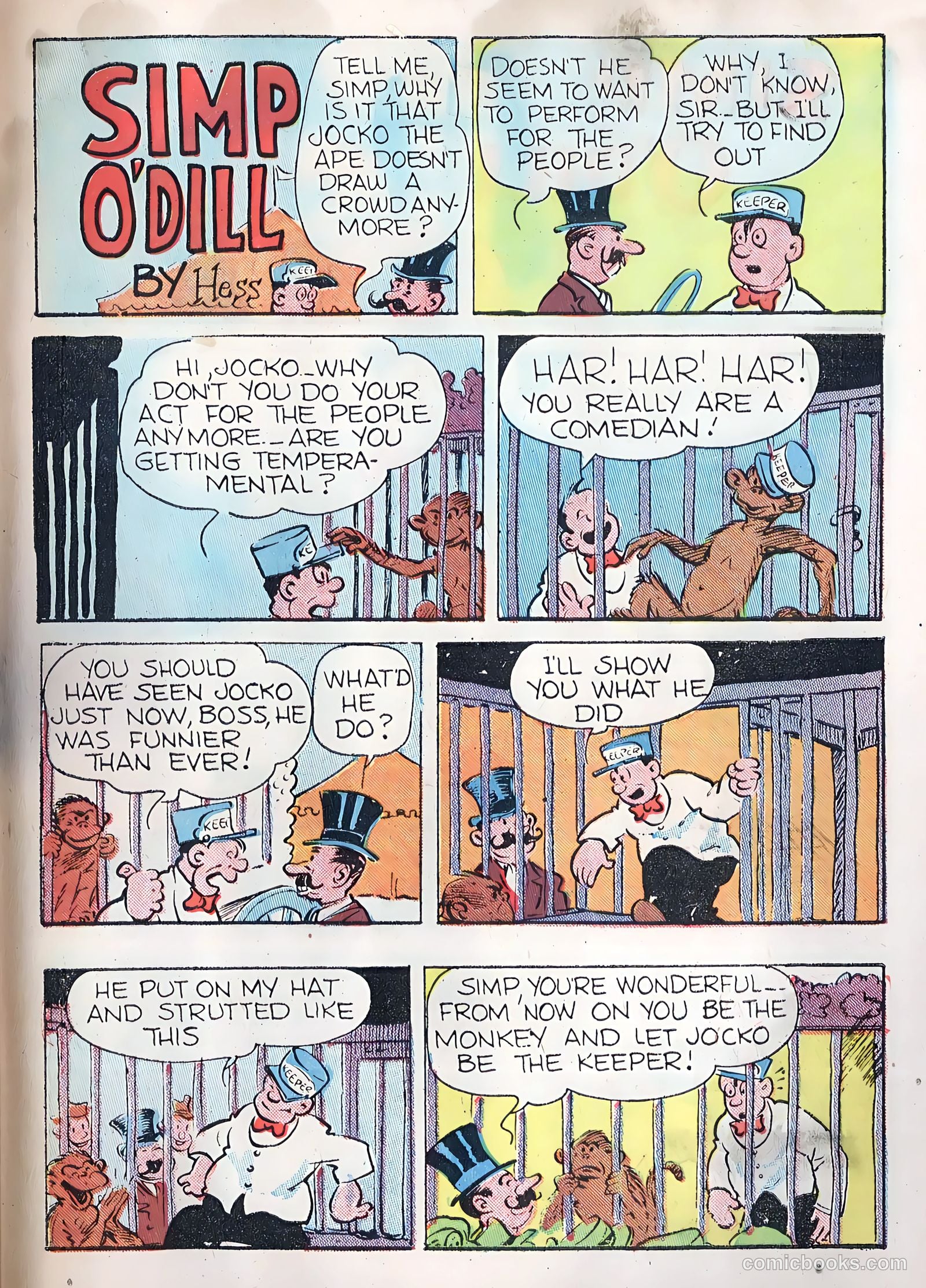 Miss Cairo Jones #1 (1945) — page 29 of 36