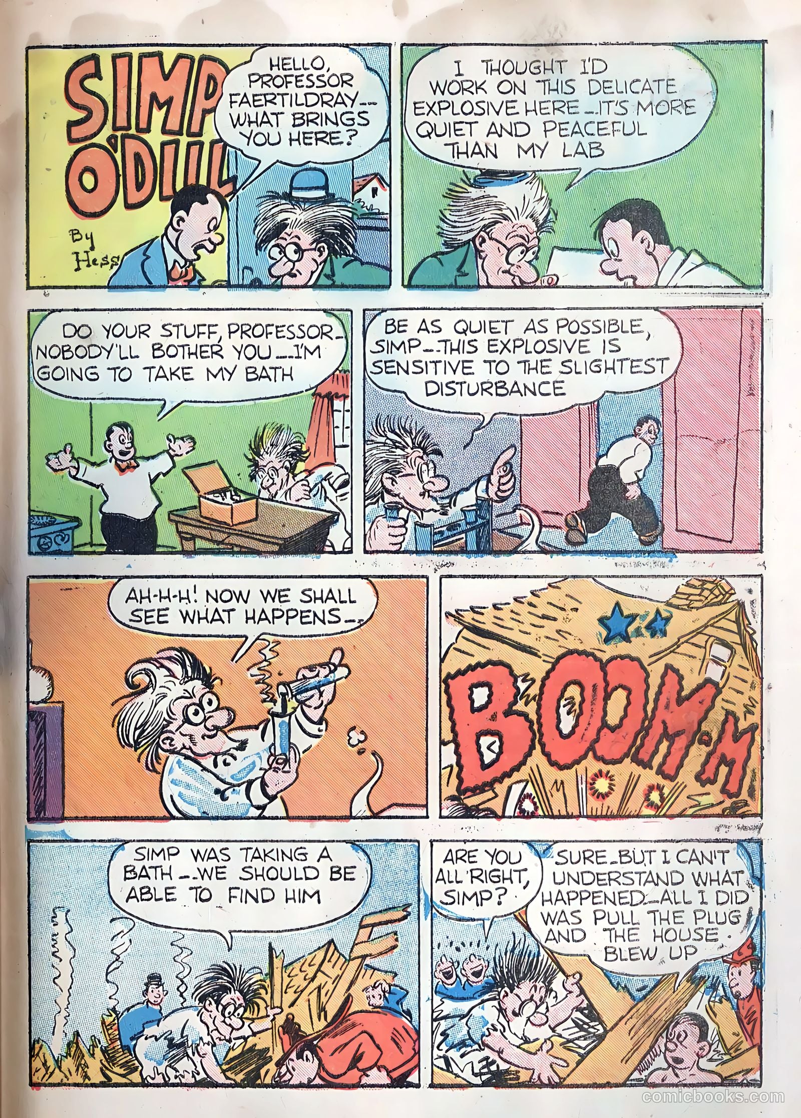 Miss Cairo Jones #1 (1945) — page 31 of 36