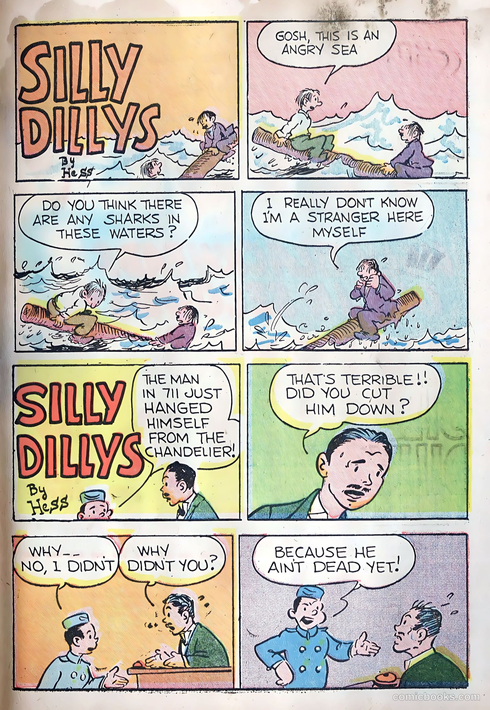 Miss Cairo Jones #1 (1945) — page 33 of 36