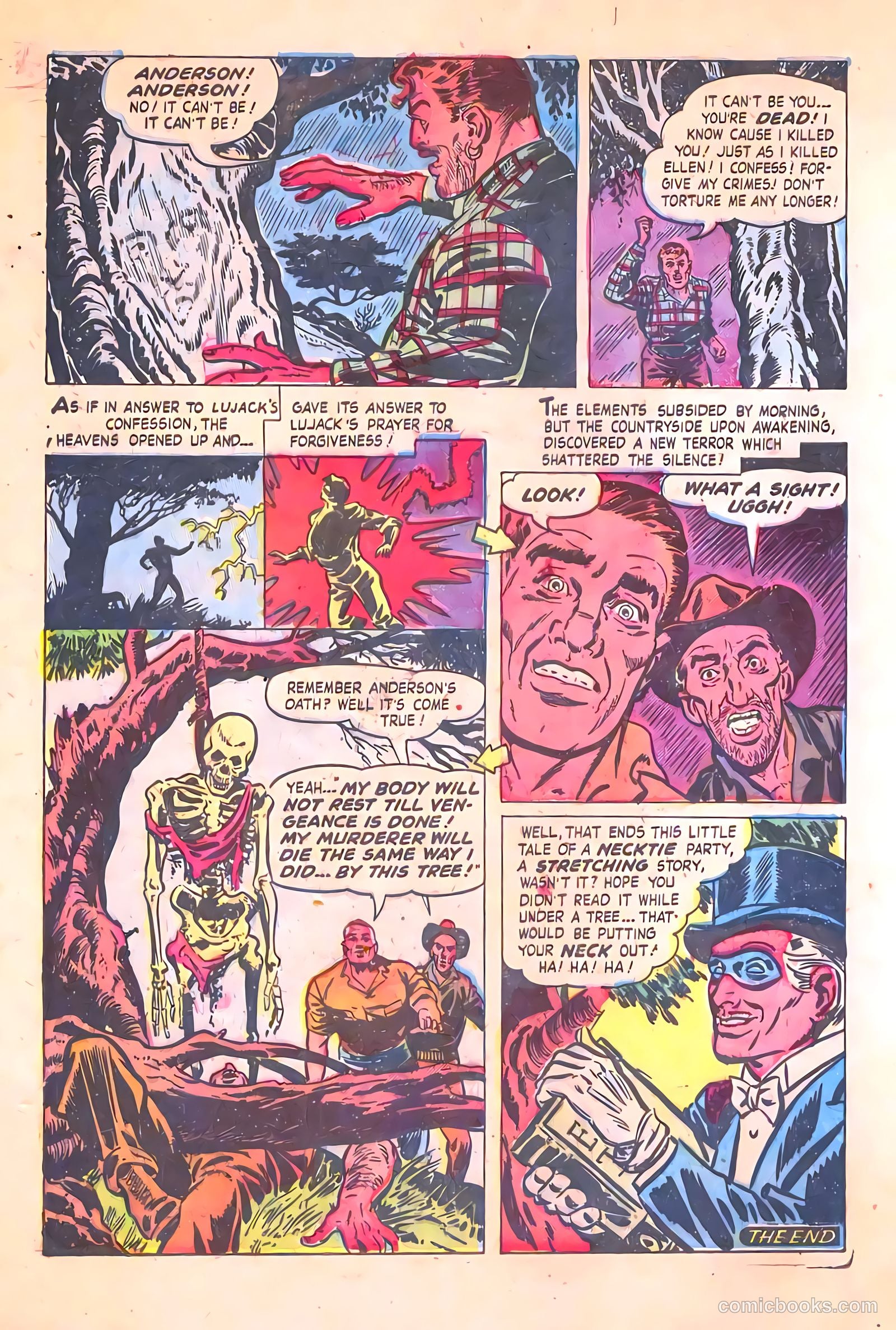 Mister Mystery #1 (1951) — page 32 of 36