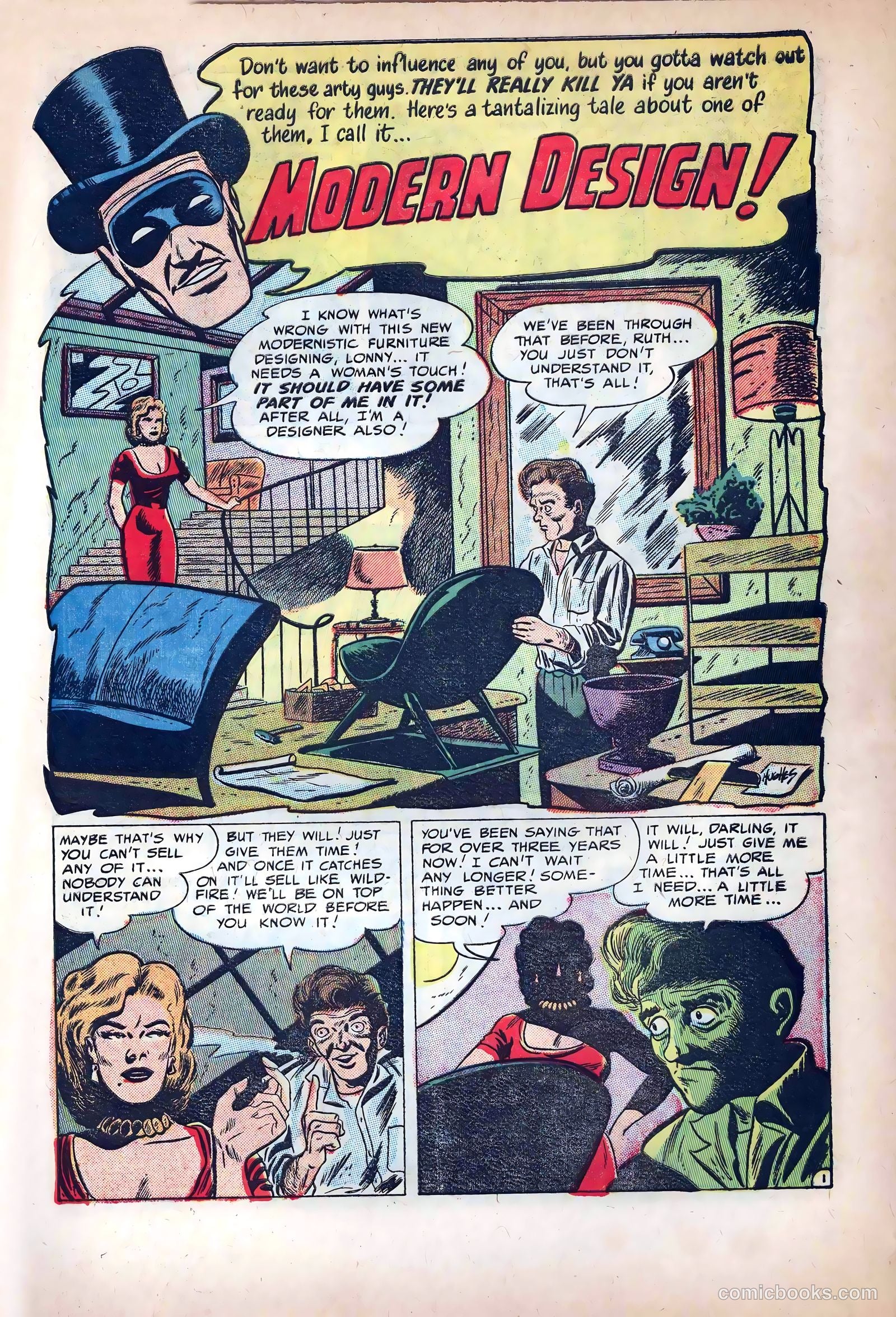 Mister Mystery #10 (1953) — page 9 of 36