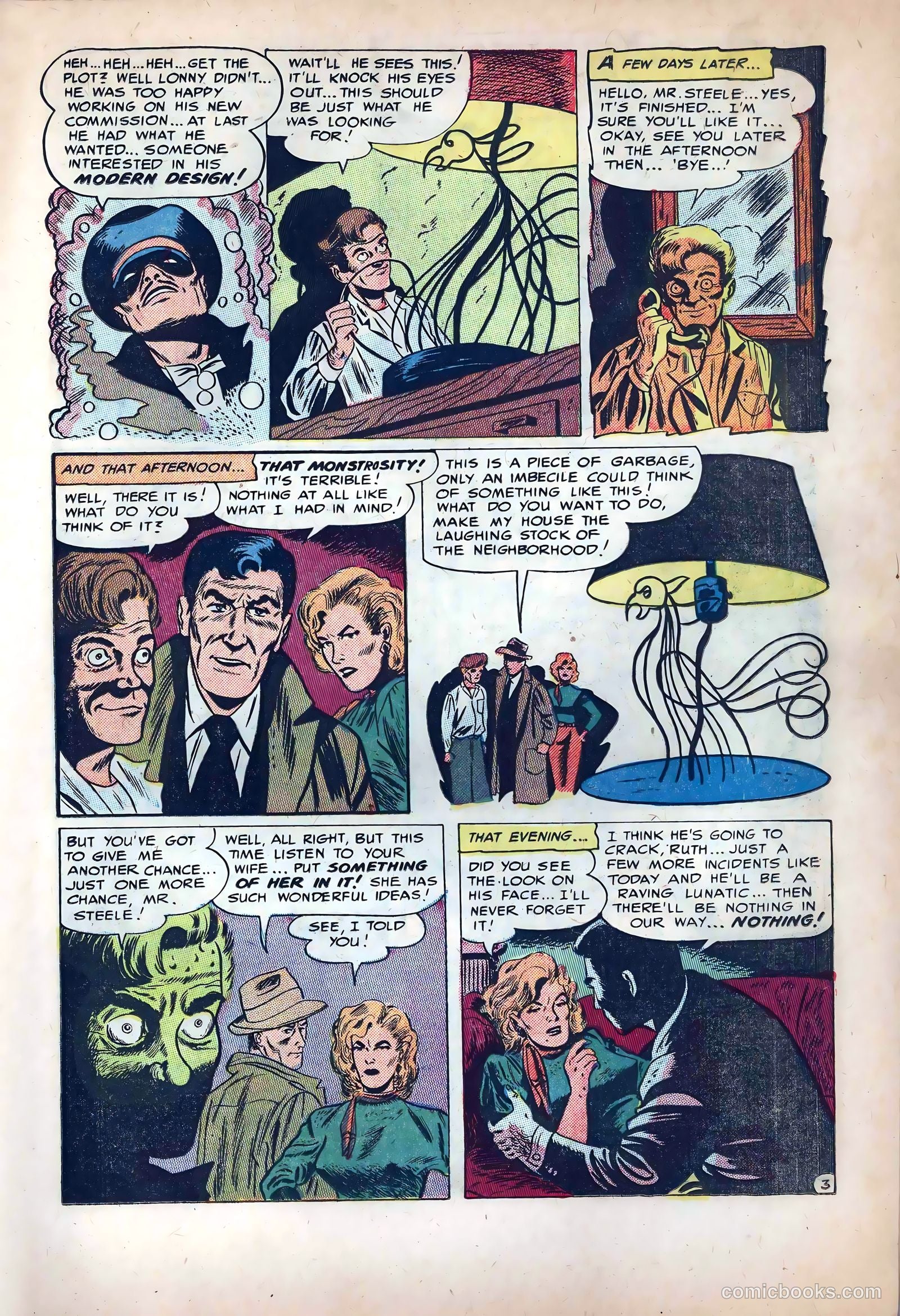 Mister Mystery #10 (1953) — page 11 of 36
