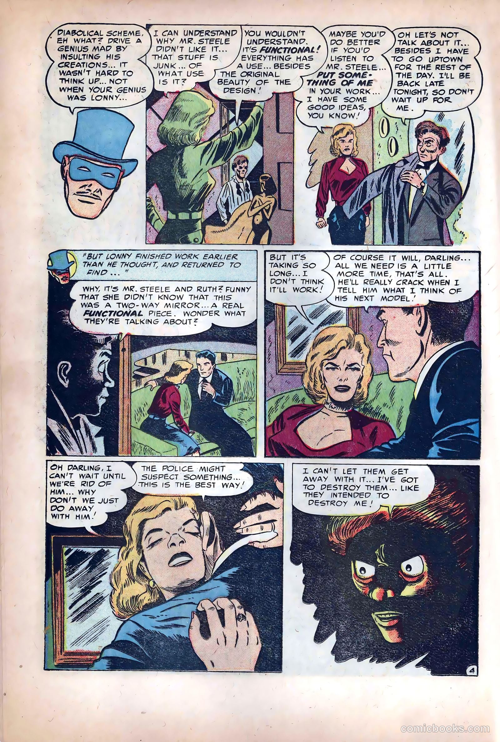 Mister Mystery #10 (1953) — page 12 of 36