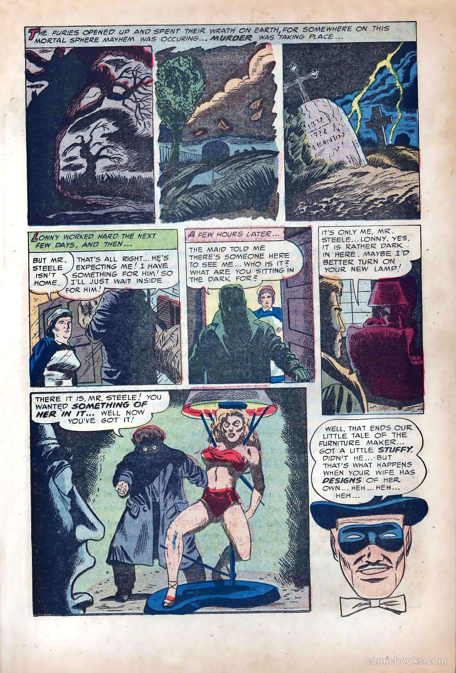 Mister Mystery #10 (1953) — page 13 of 36