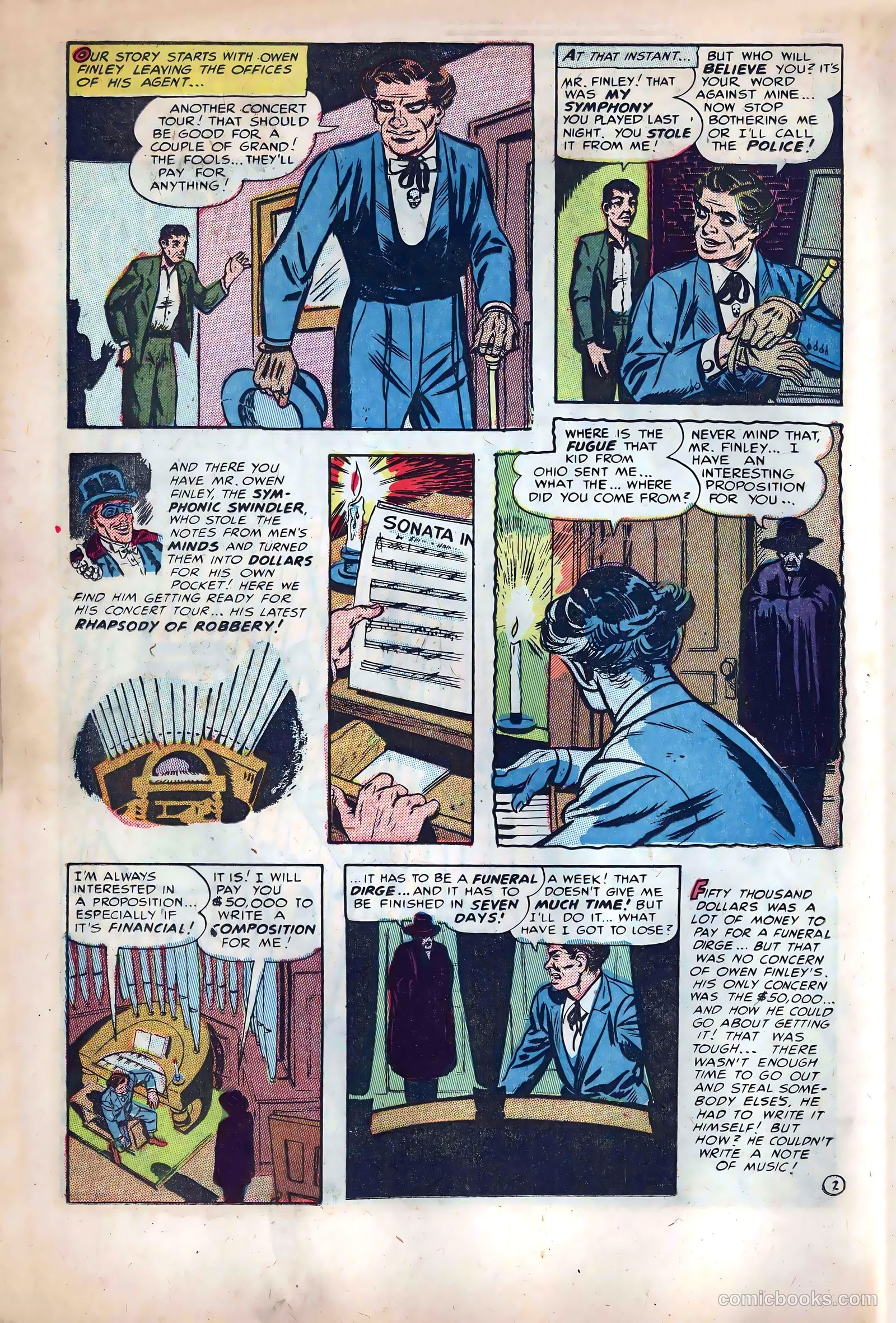 Mister Mystery #10 (1953) — page 18 of 36