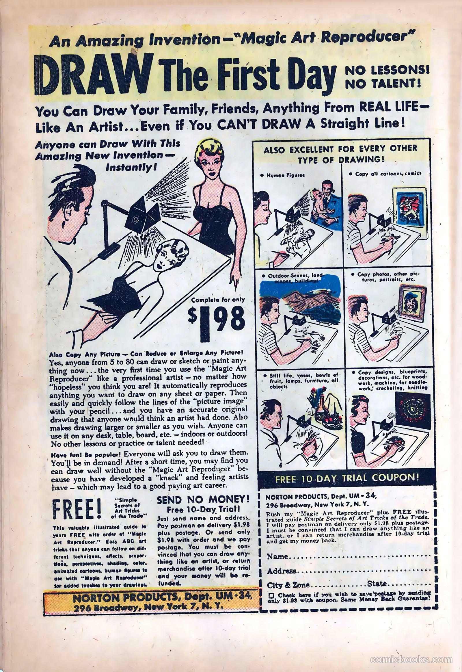 Mister Mystery #10 (1953) — page 22 of 36