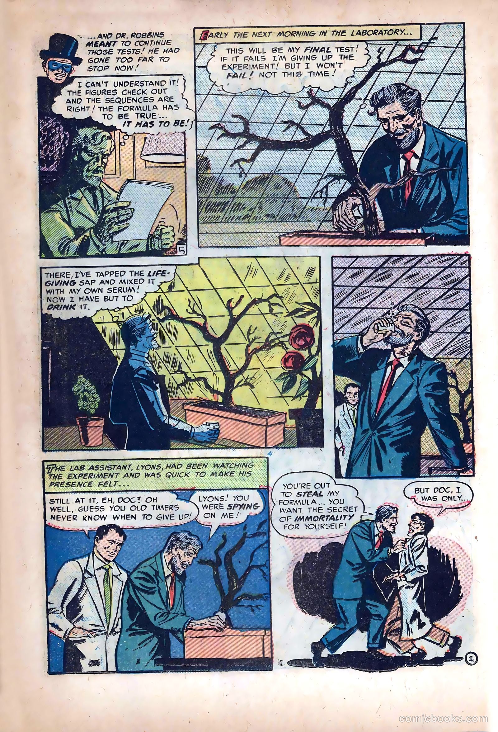 Mister Mystery #10 (1953) — page 24 of 36