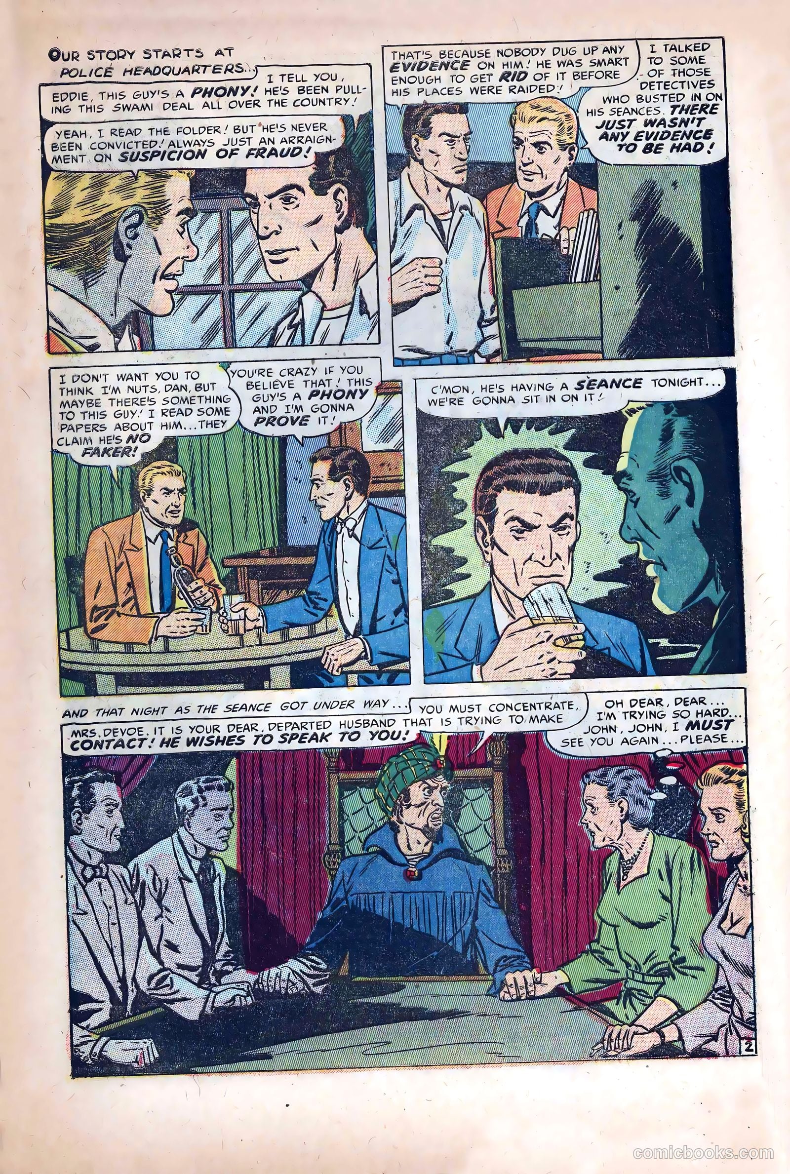 Mister Mystery #10 (1953) — page 28 of 36
