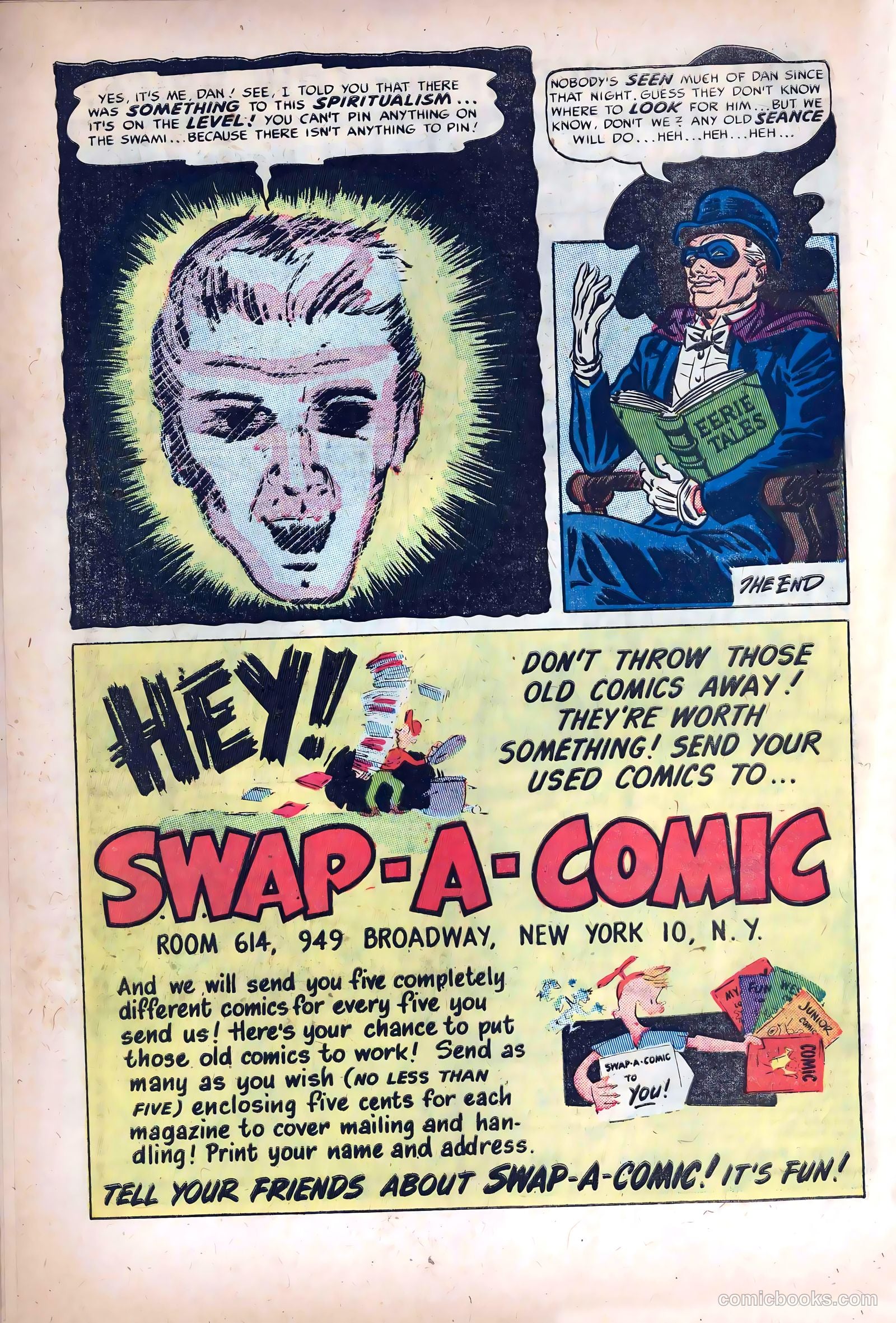 Mister Mystery #10 (1953) — page 32 of 36