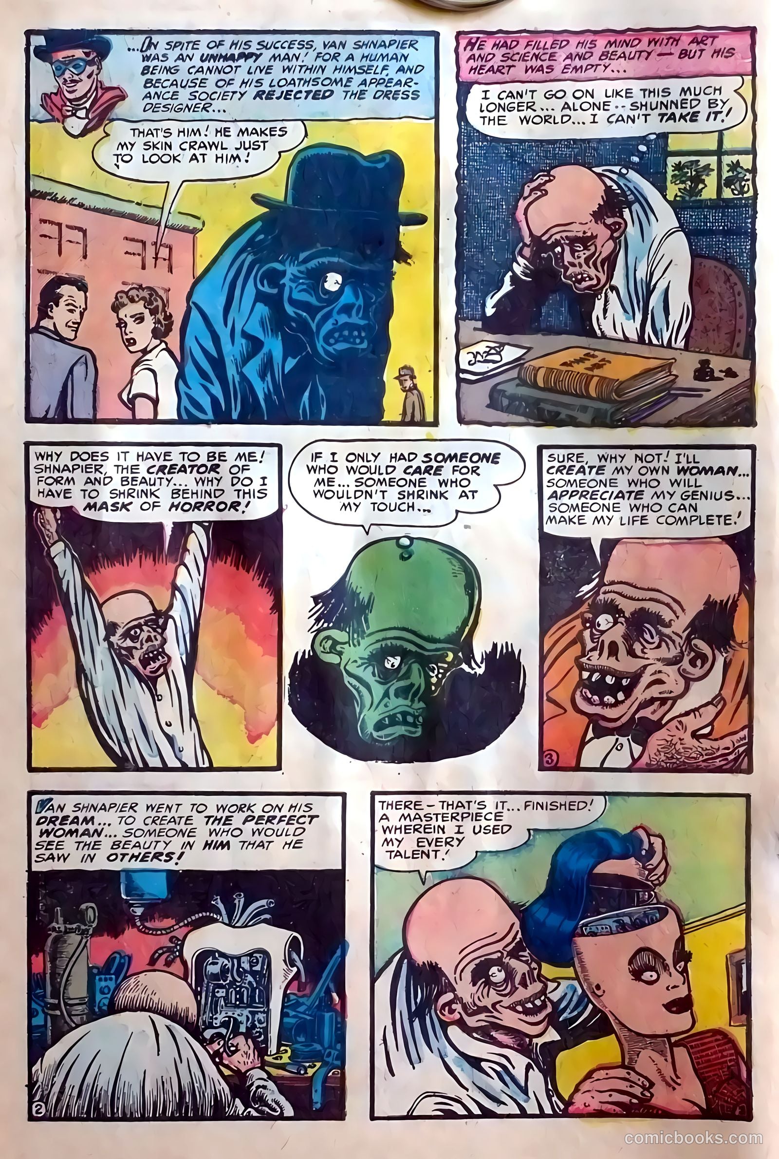 Mister Mystery #11 (1953) — page 4 of 36