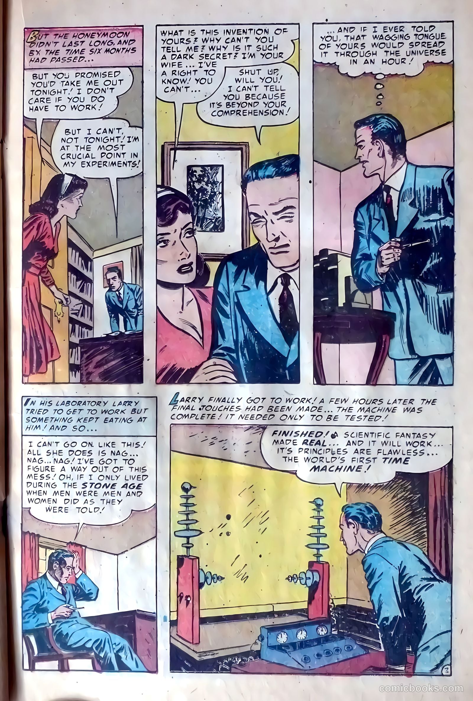 Mister Mystery #11 (1953) — page 21 of 36