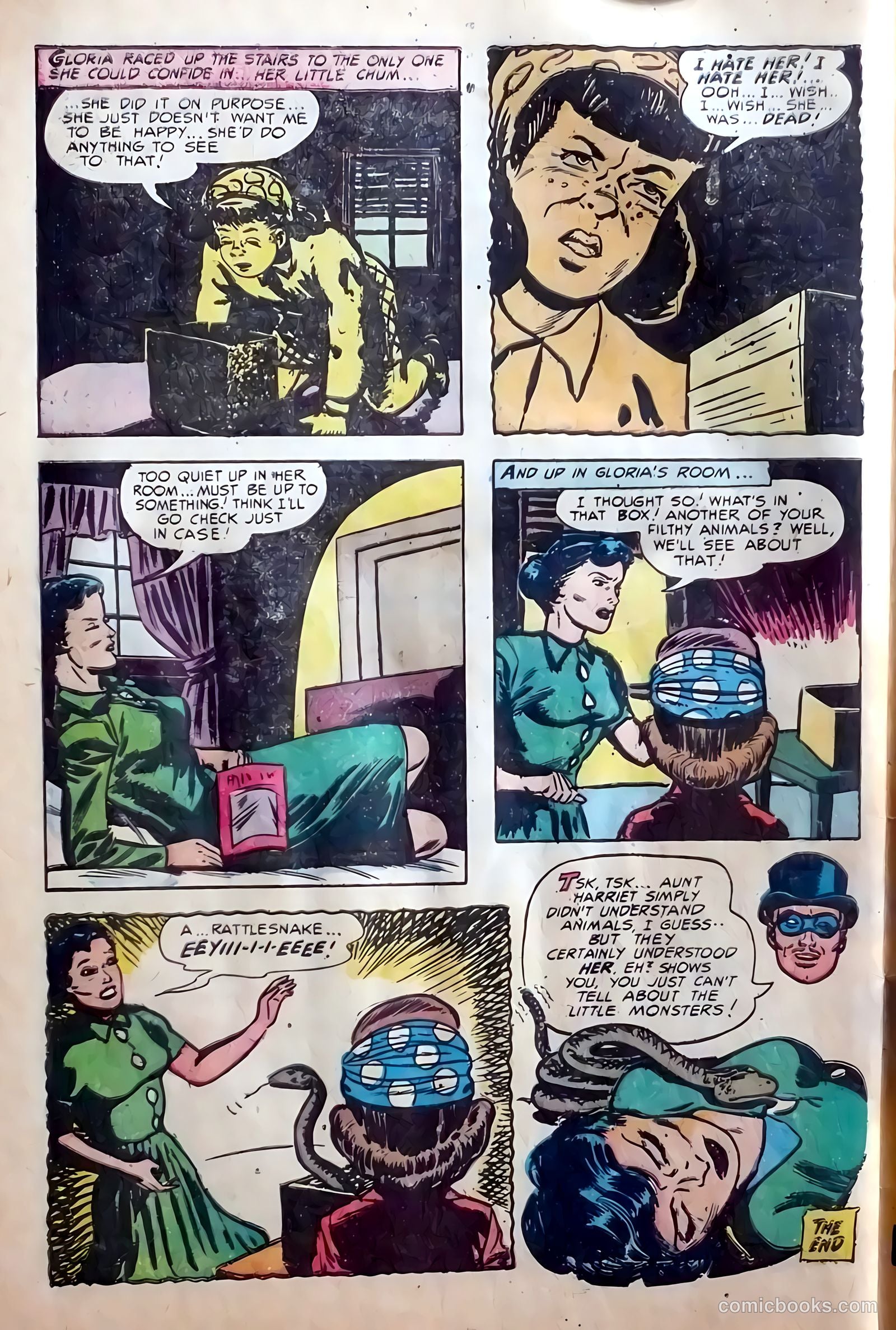 Mister Mystery #11 (1953) — page 32 of 36
