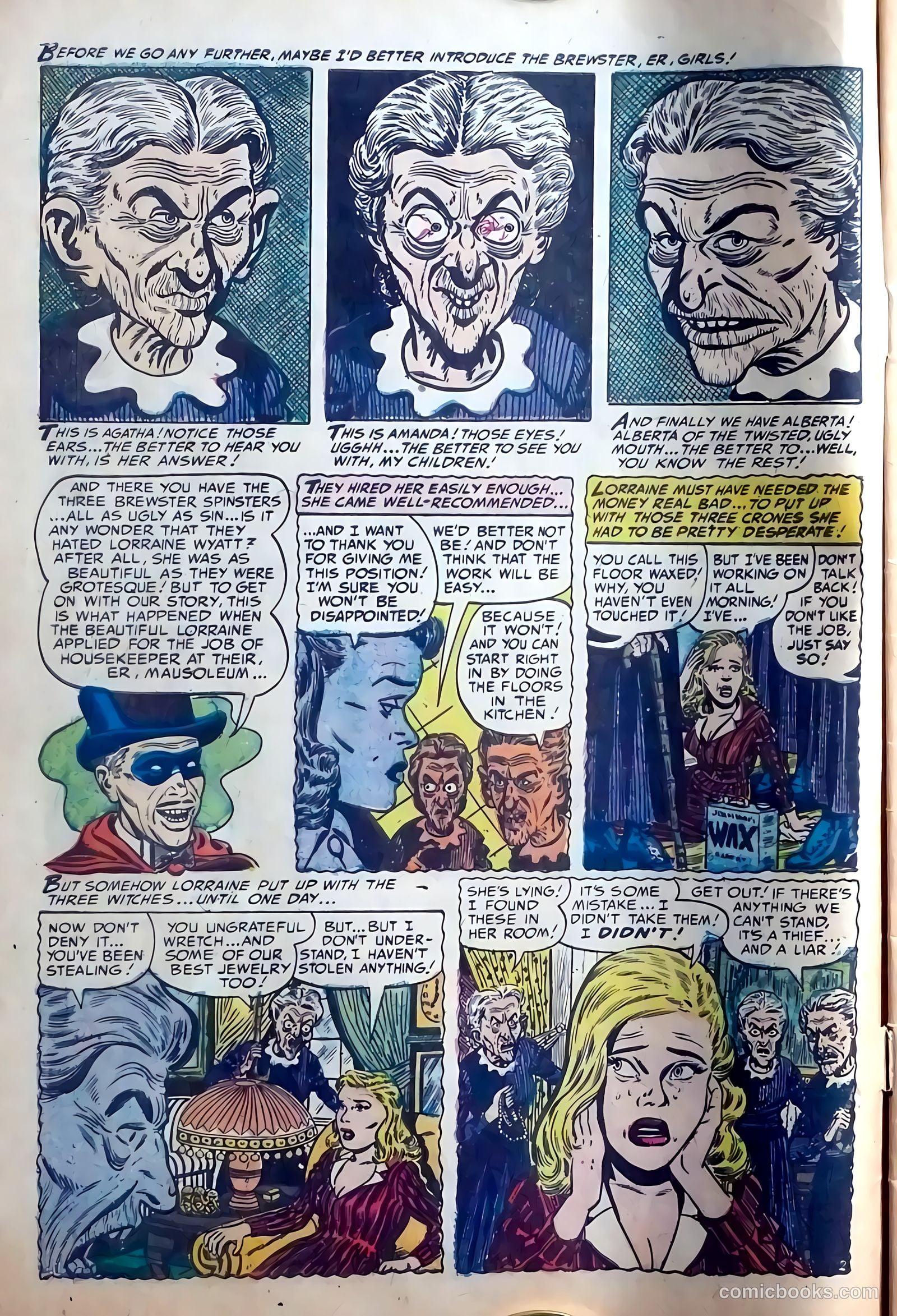Mister Mystery #13 (1953) — page 4 of 36