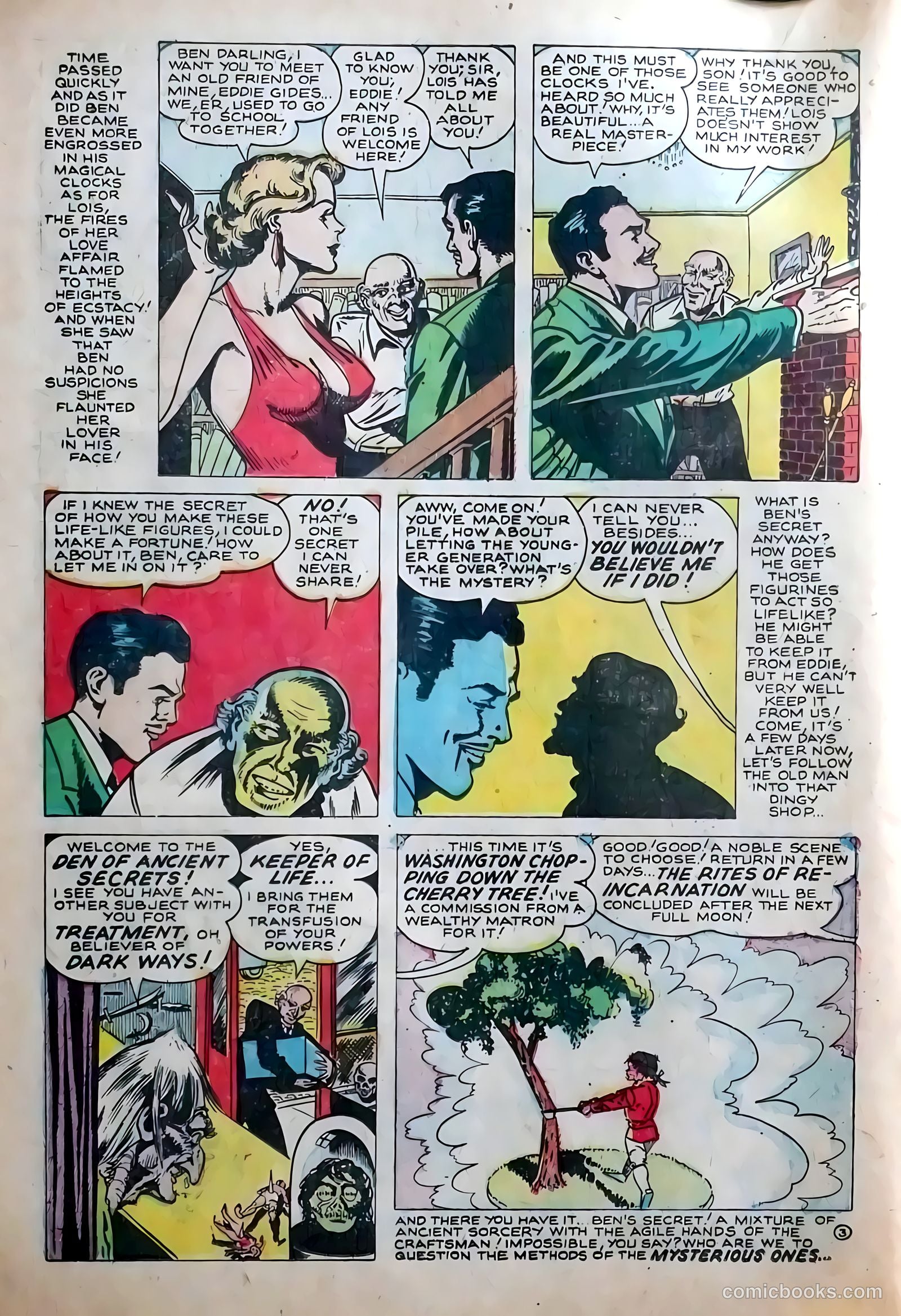 Mister Mystery #13 (1953) — page 20 of 36
