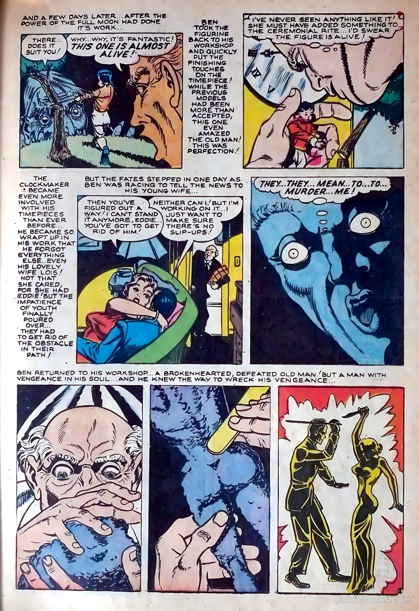 Mister Mystery #13 (1953) — page 21 of 36