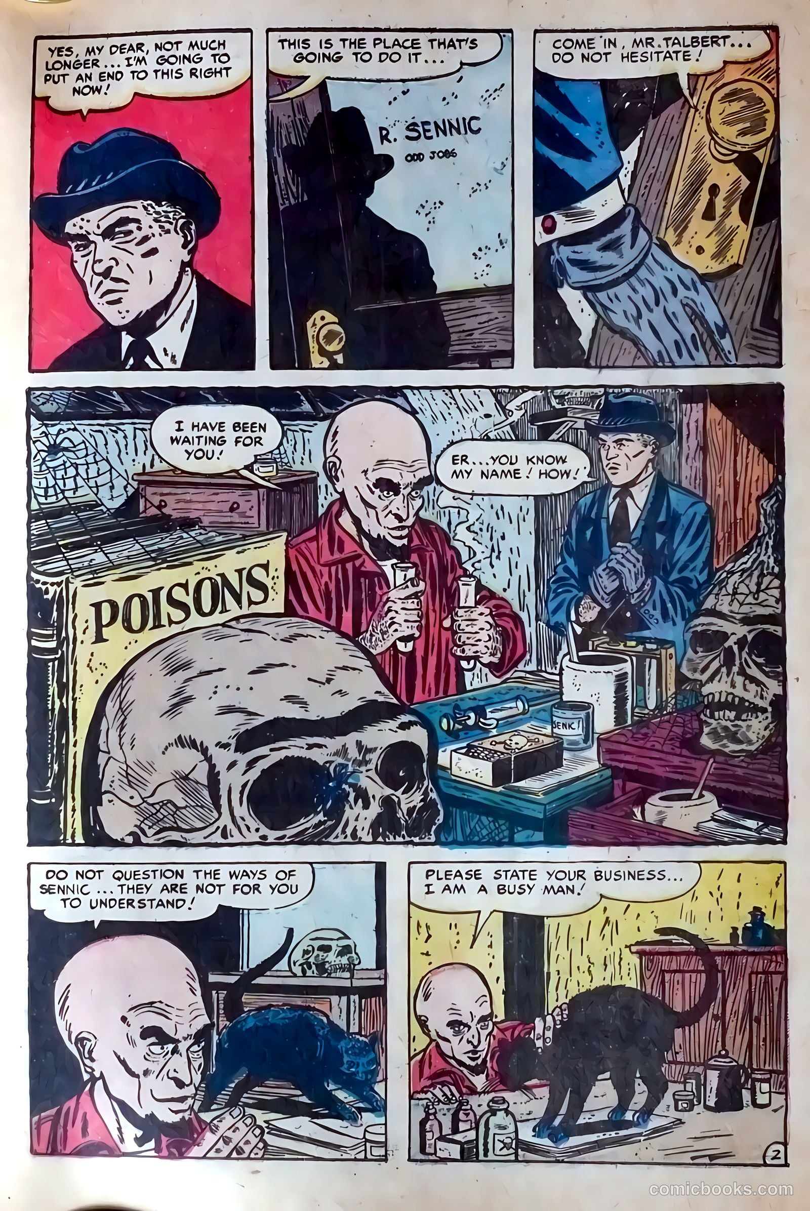 Mister Mystery #13 (1953) — page 25 of 36
