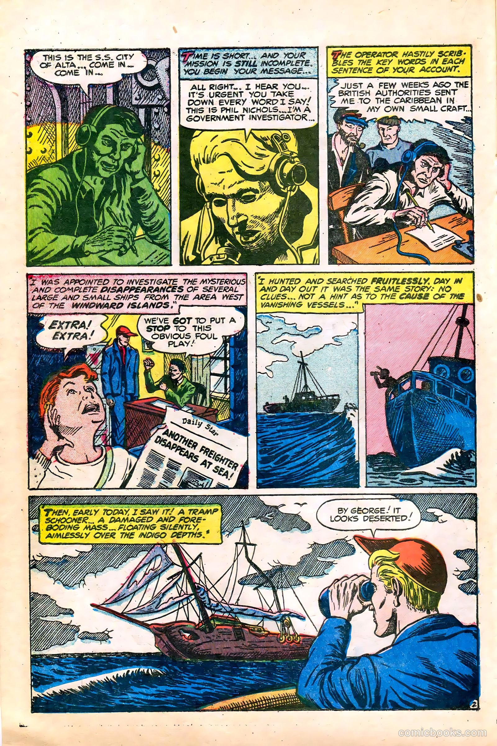 Mister Mystery #14 (1953) — page 16 of 36