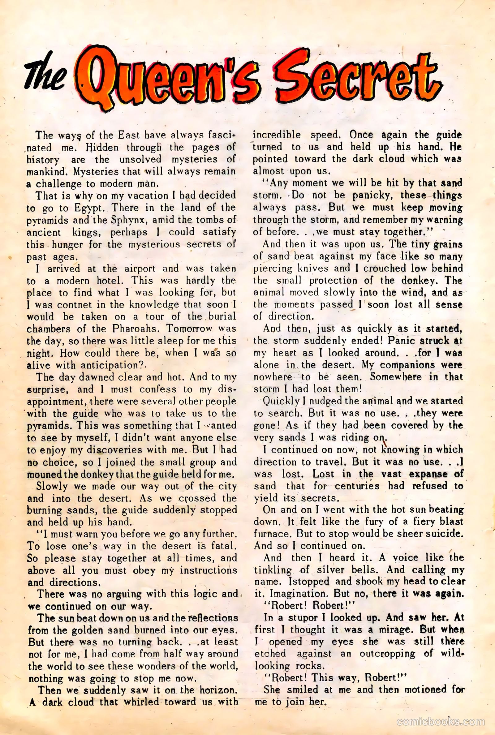 Mister Mystery #14 (1953) — page 20 of 36