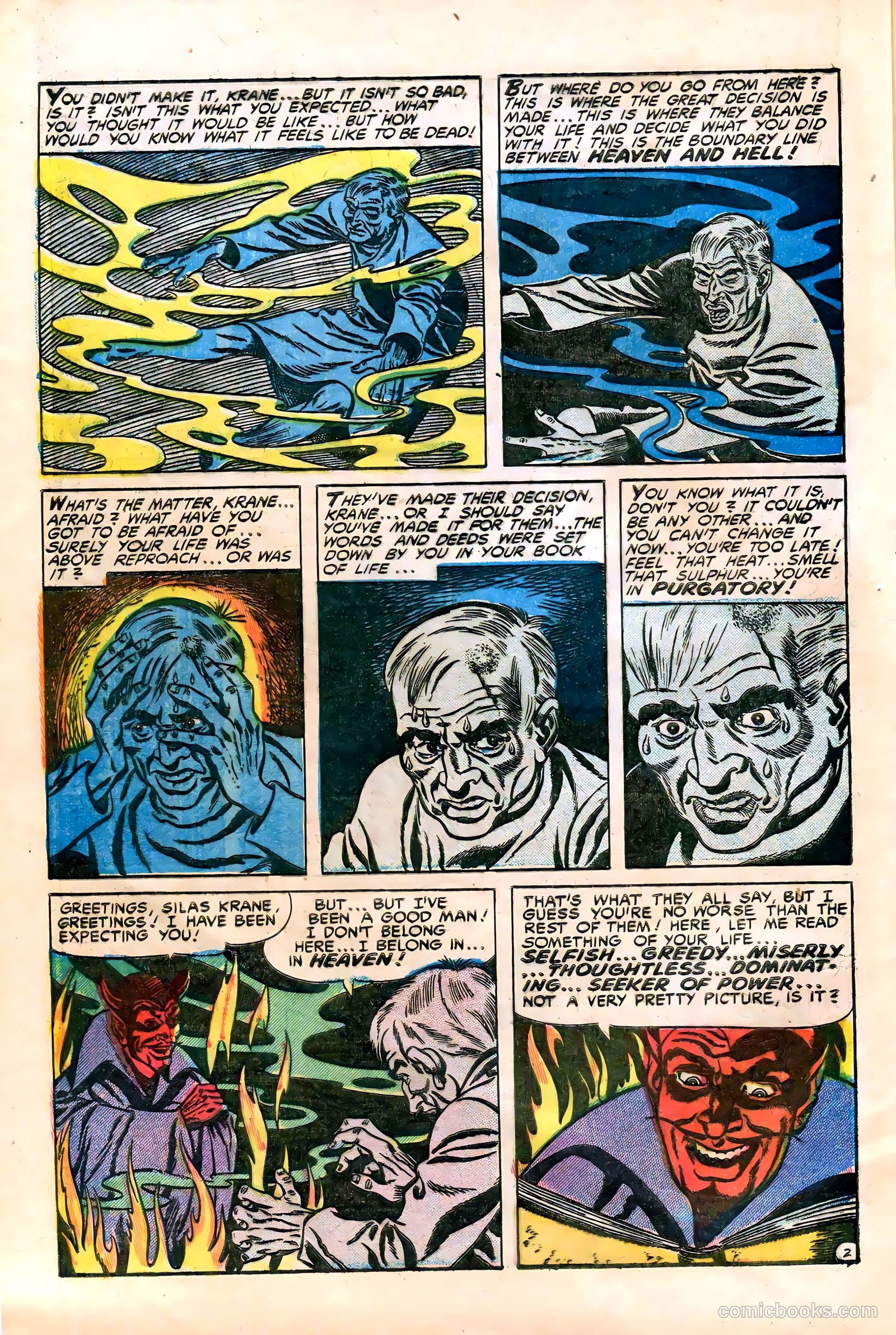 Mister Mystery #14 (1953) — page 30 of 36