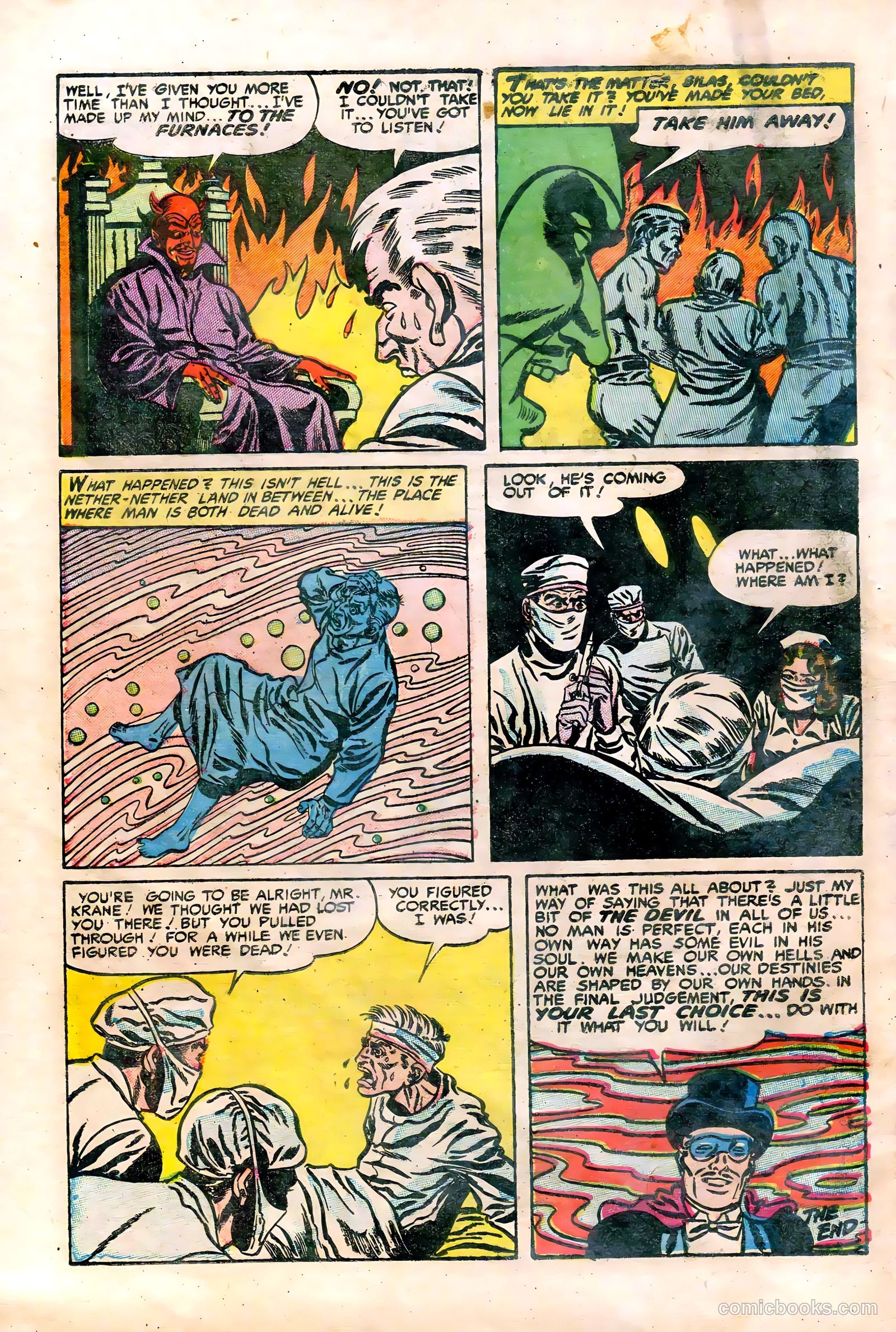 Mister Mystery #14 (1953) — page 32 of 36