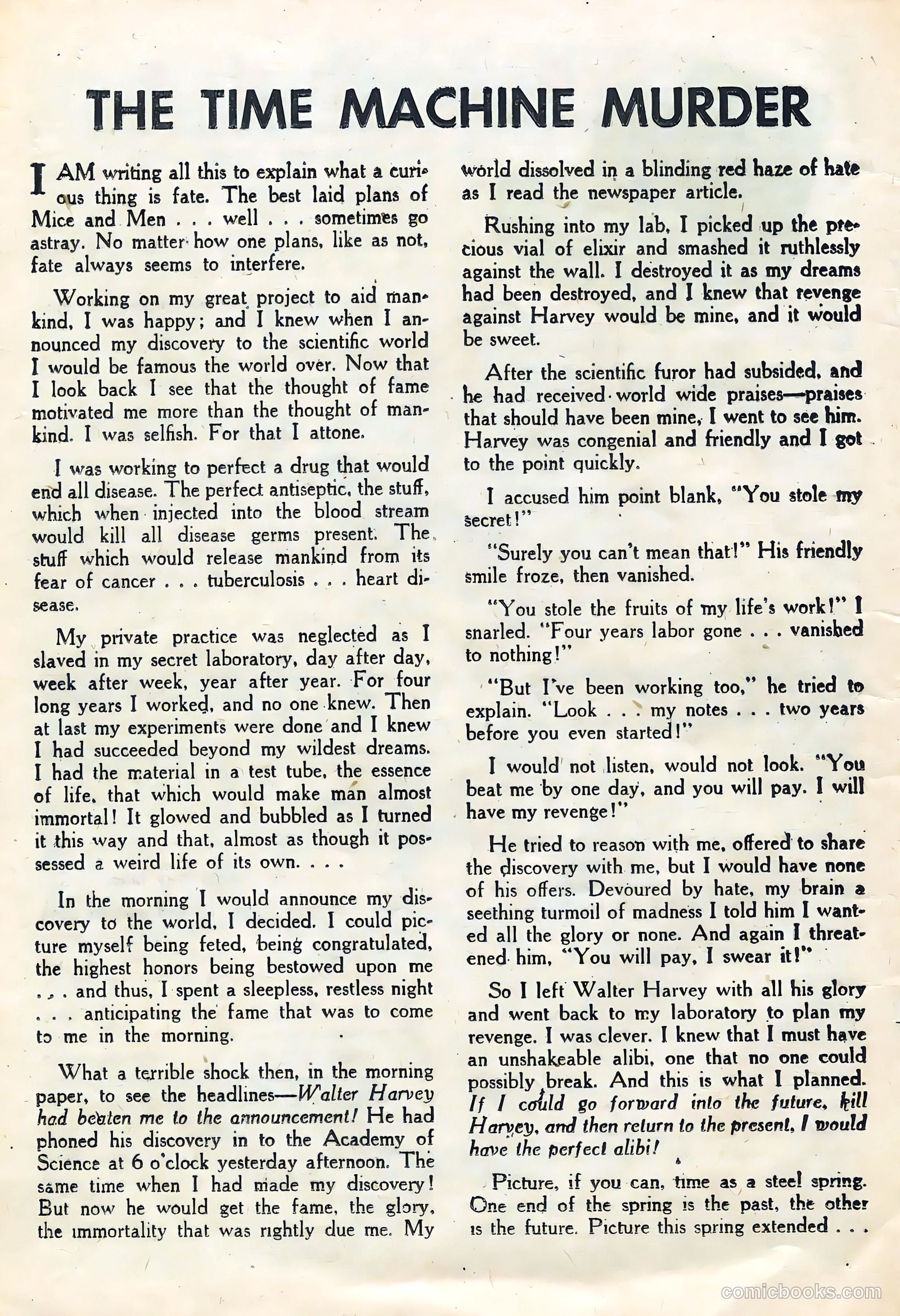 Mister Mystery #15 (1954) — page 20 of 36