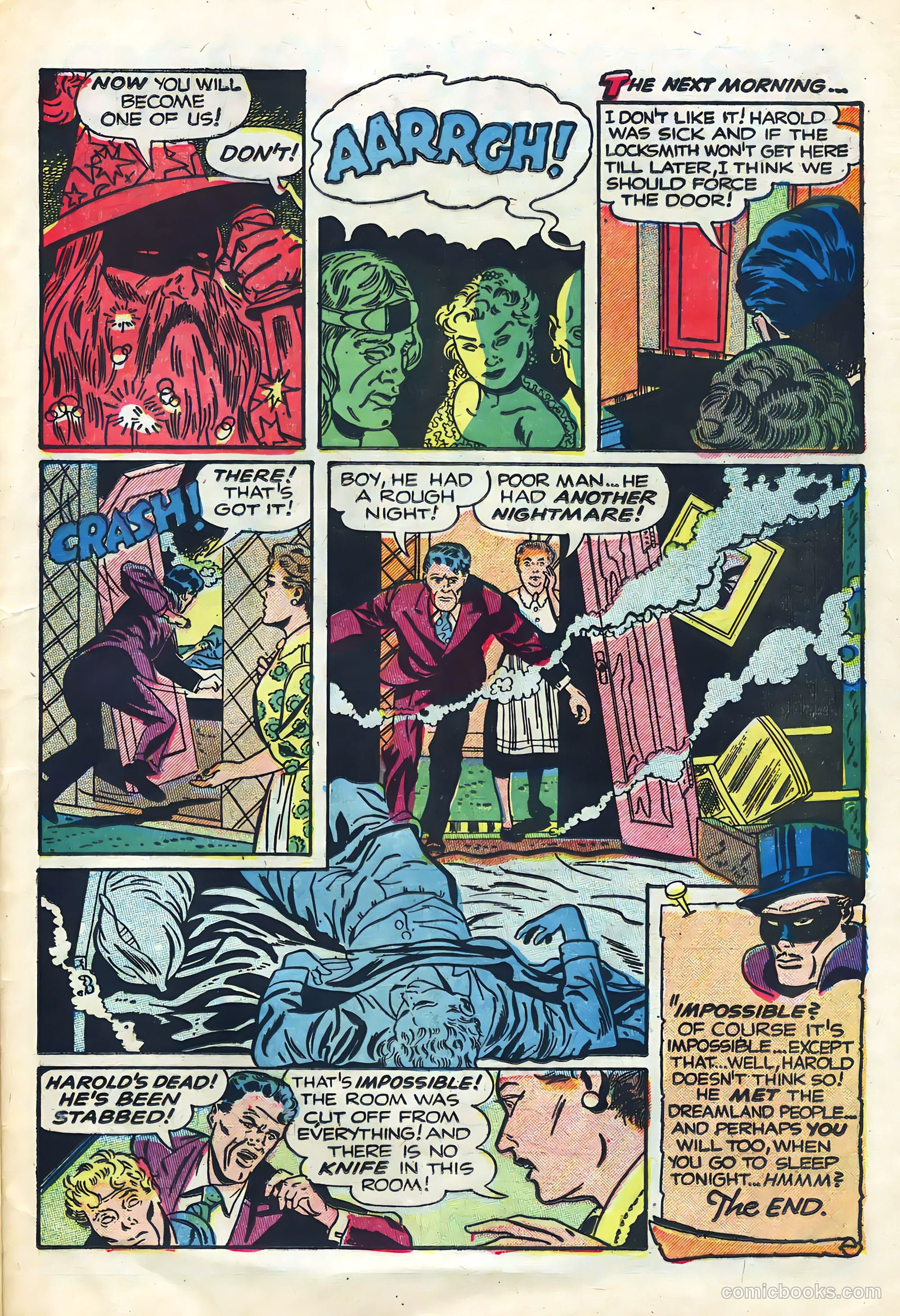 Mister Mystery #15 (1954) — page 25 of 36
