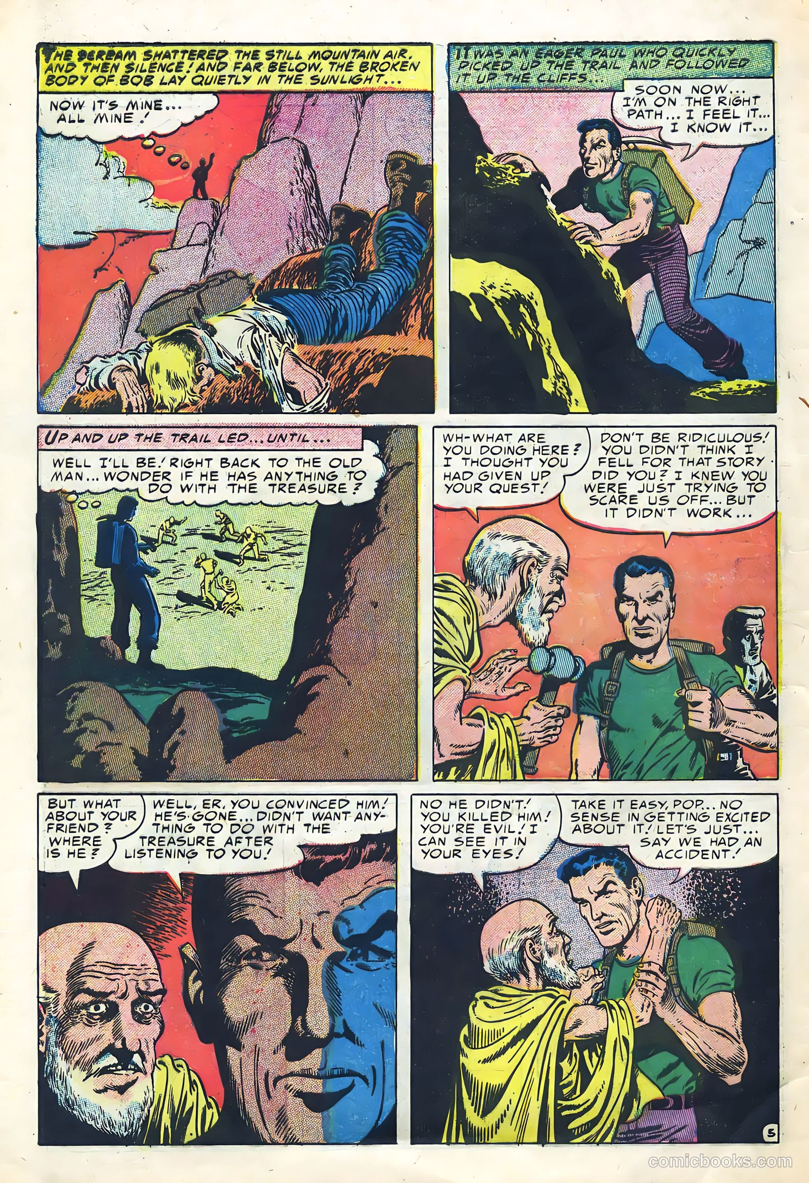 Mister Mystery #15 (1954) — page 30 of 36