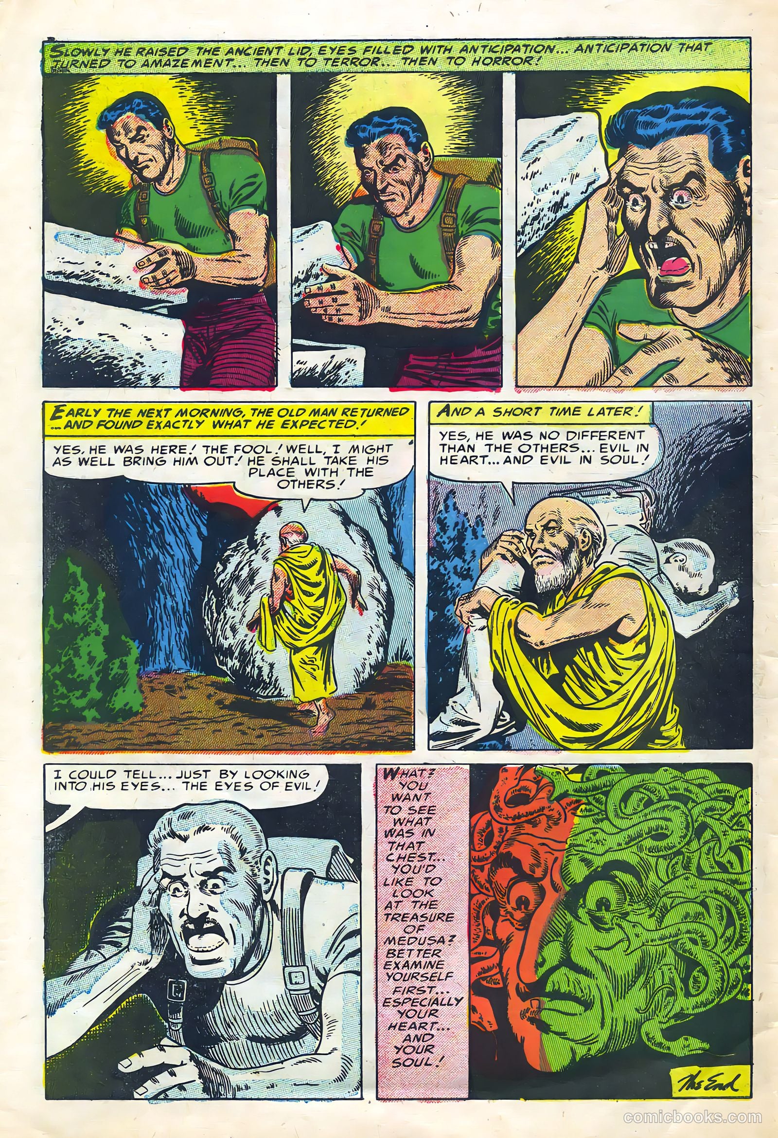 Mister Mystery #15 (1954) — page 32 of 36