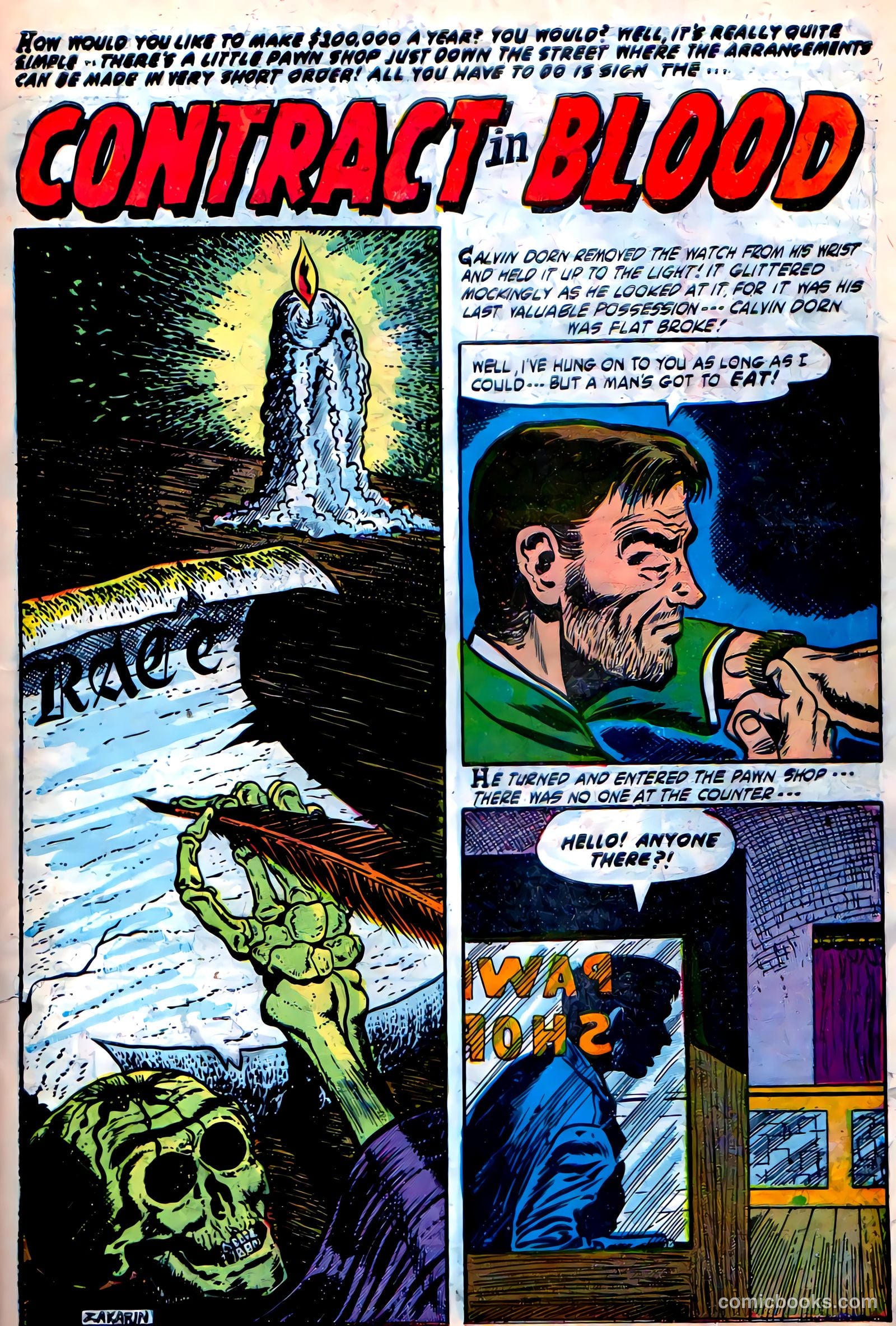 Mister Mystery #17 (1954) — page 25 of 34