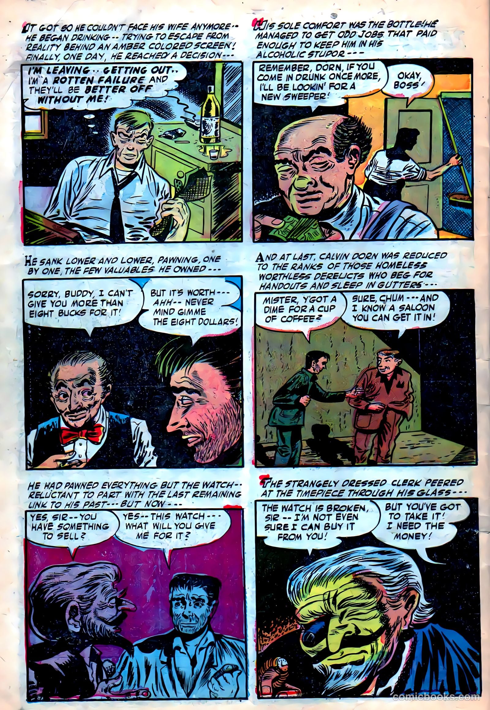 Mister Mystery #17 (1954) — page 28 of 34