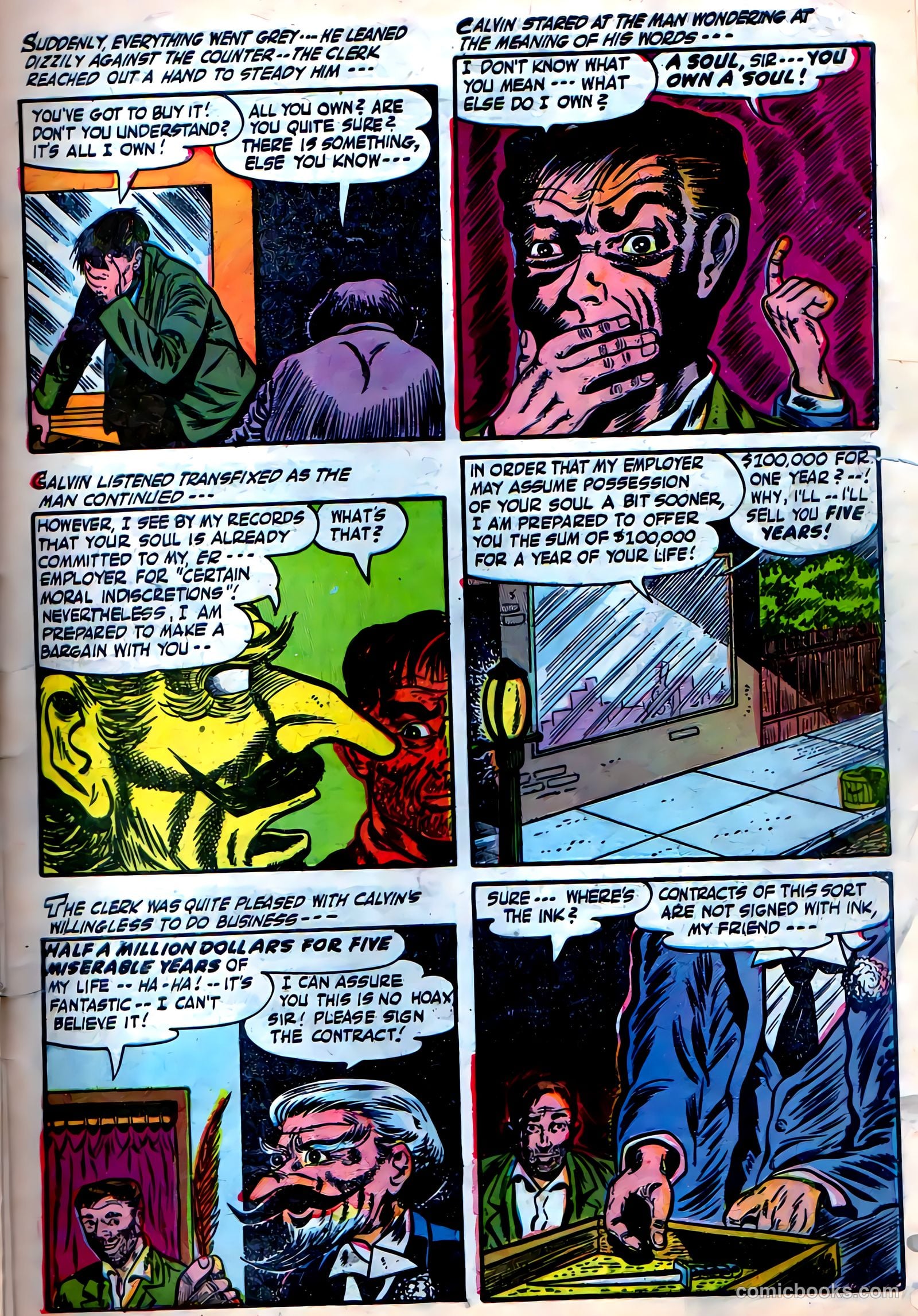 Mister Mystery #17 (1954) — page 29 of 34