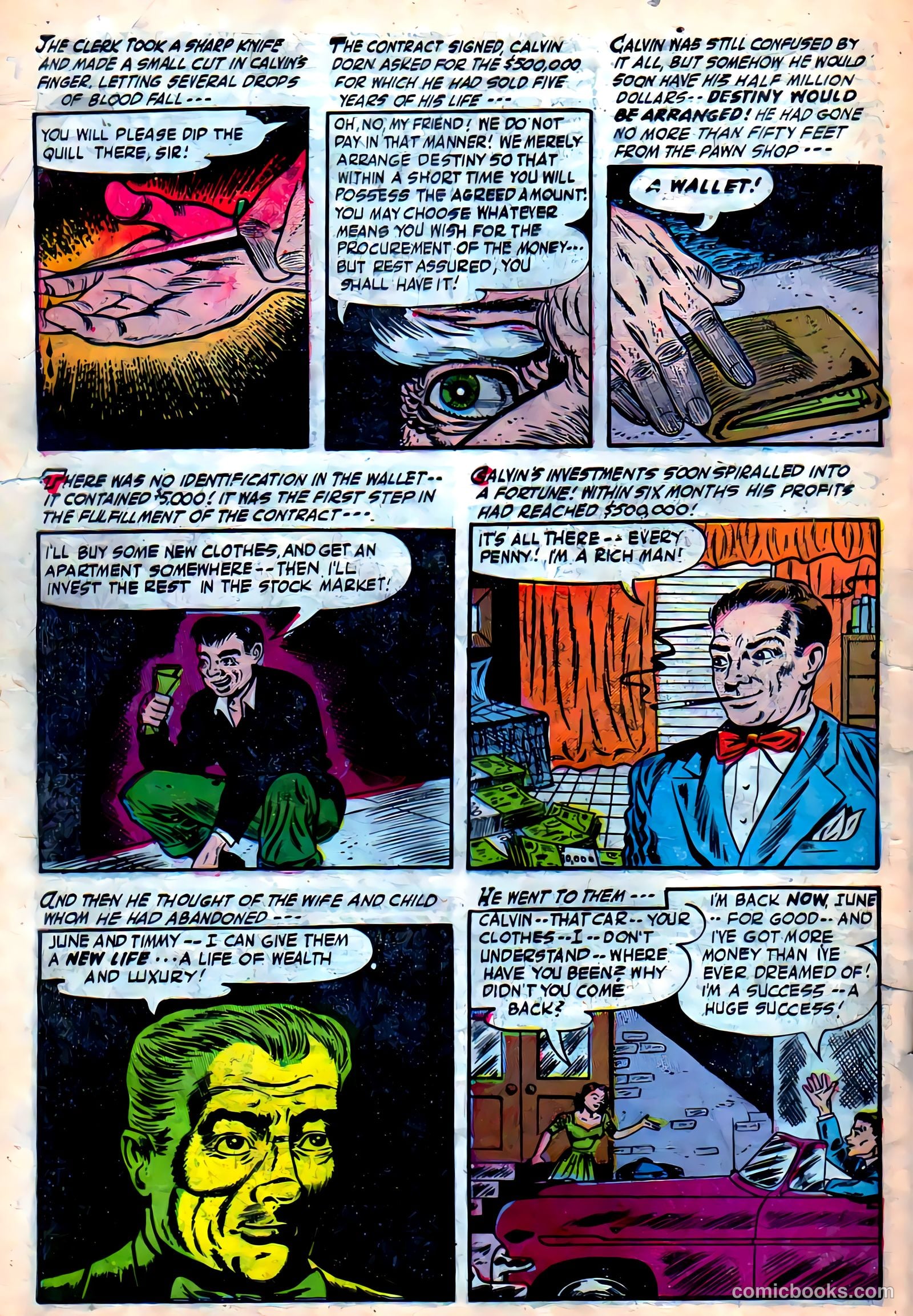 Mister Mystery #17 (1954) — page 30 of 34