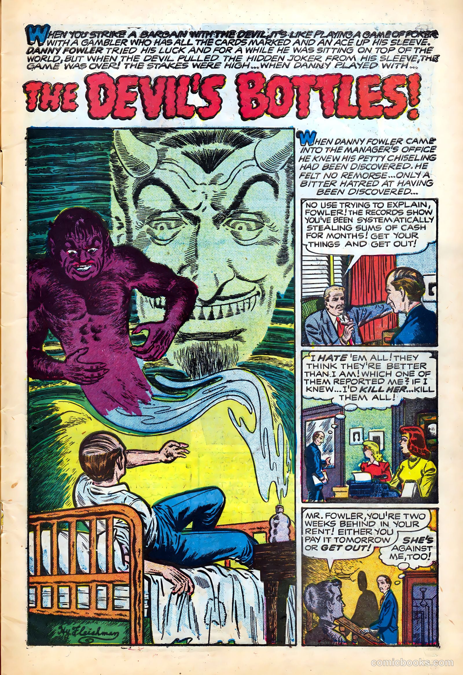 Mister Mystery #18 (1954) — page 3 of 37