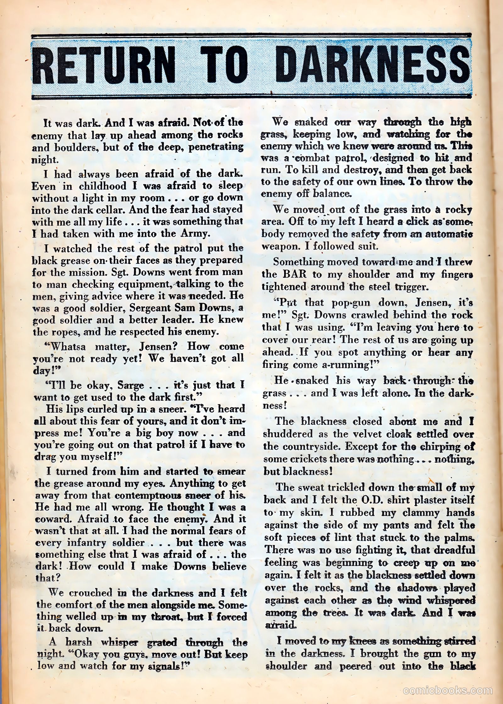 Mister Mystery #18 (1954) — page 16 of 37