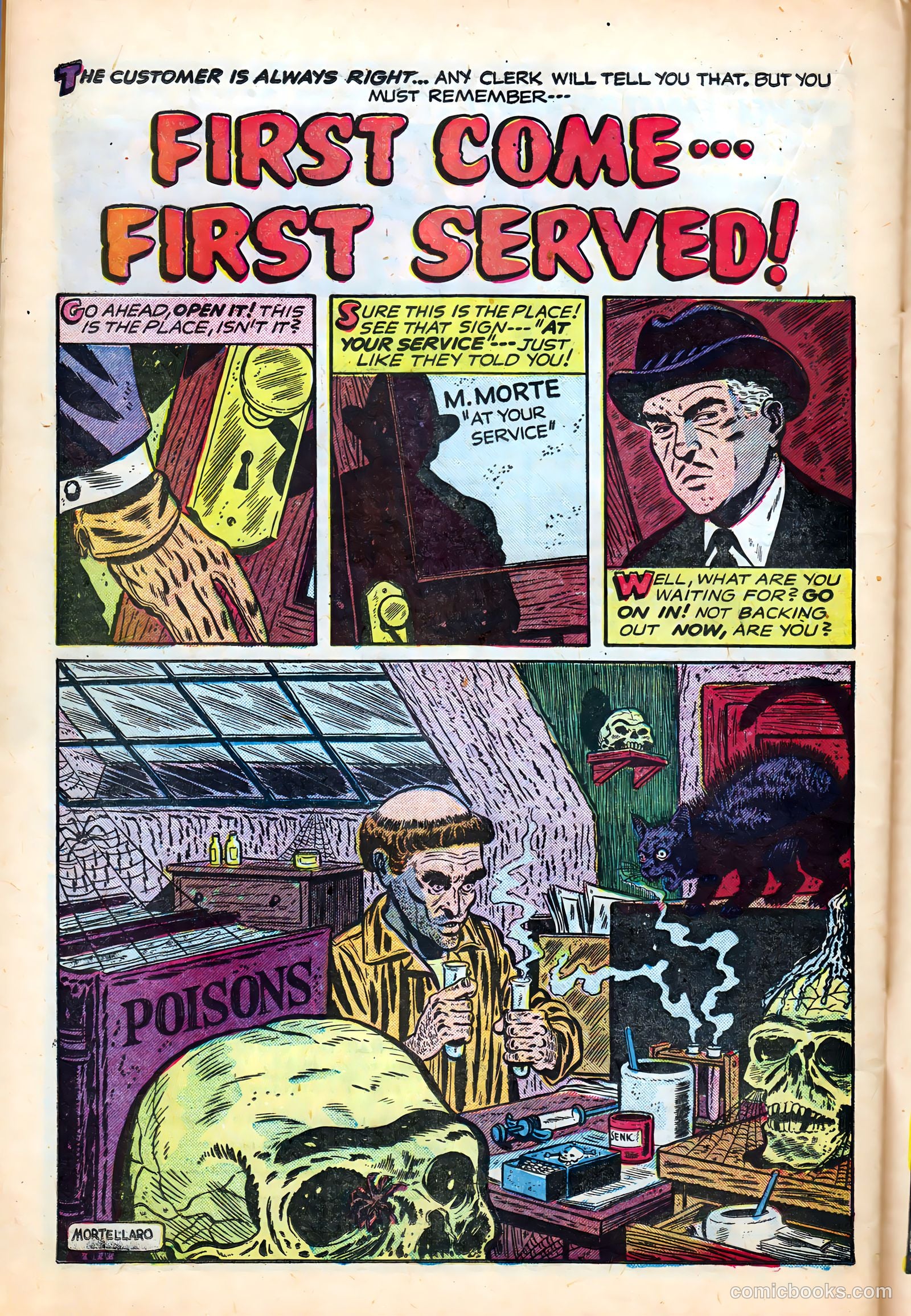 Mister Mystery #18 (1954) — page 24 of 37