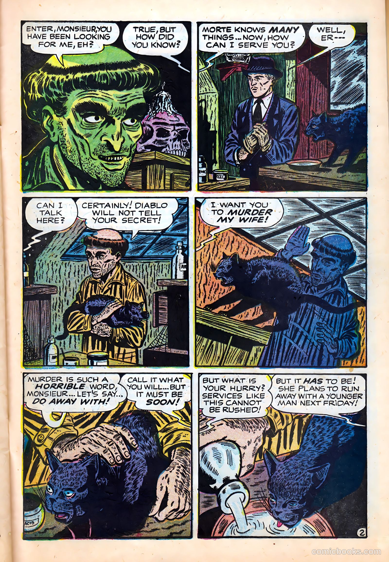 Mister Mystery #18 (1954) — page 25 of 37