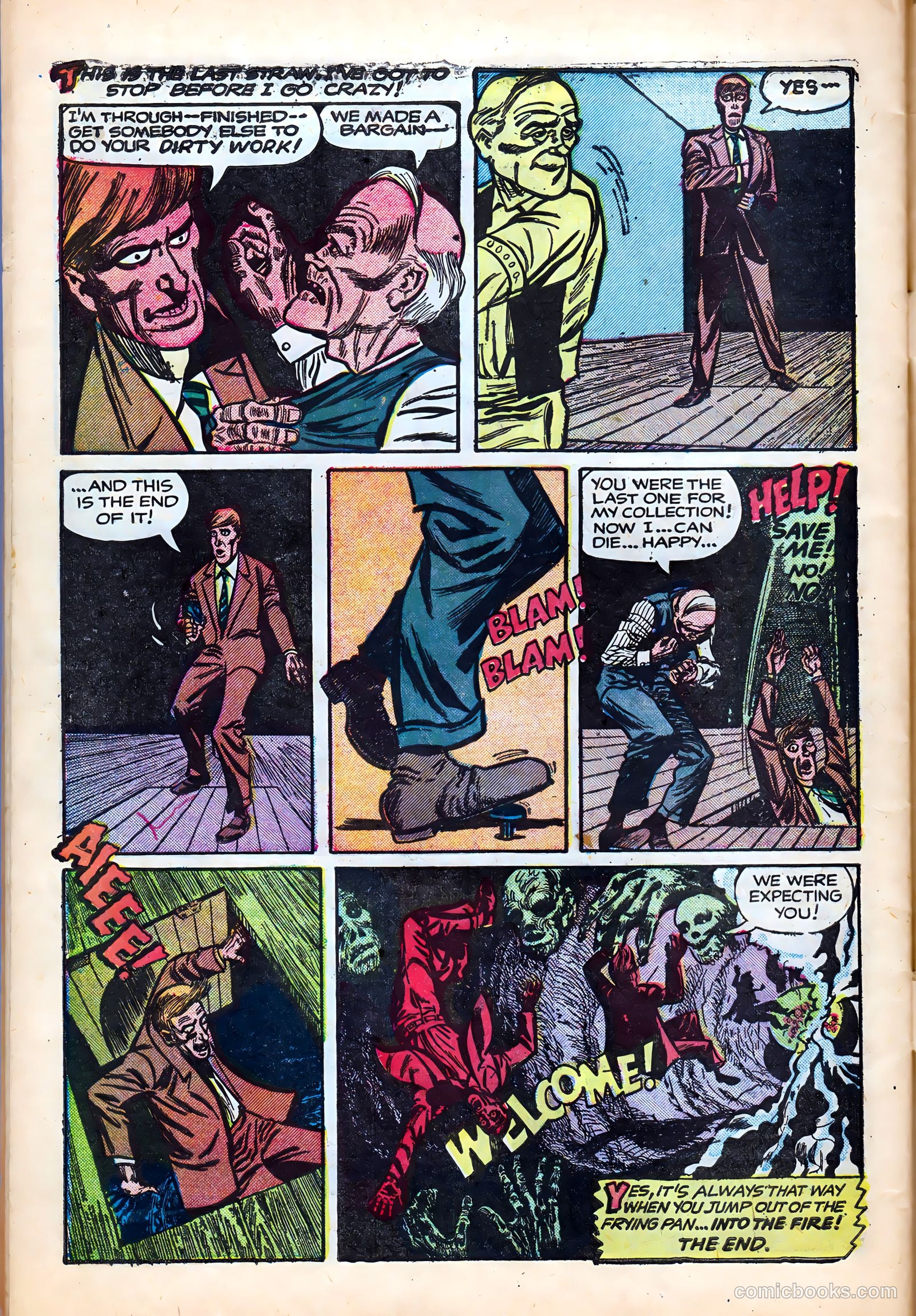 Mister Mystery #18 (1954) — page 32 of 37