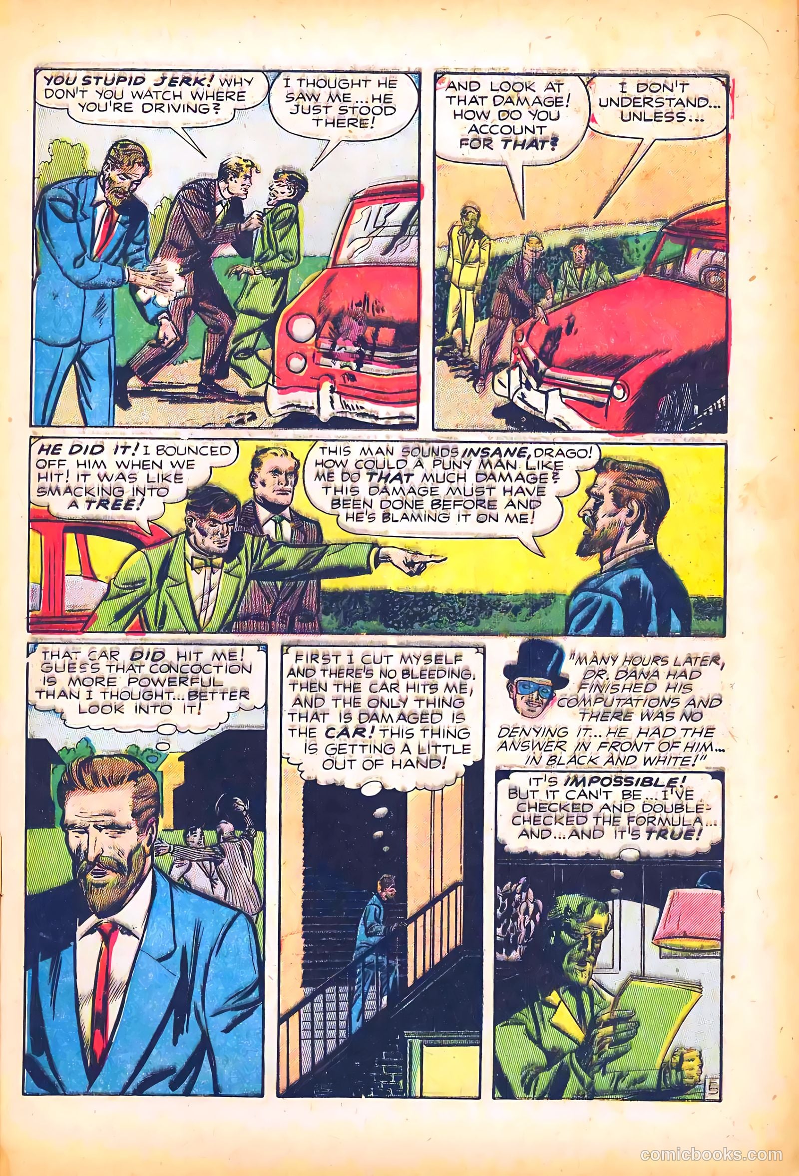 Mister Mystery #19 (1954) — page 7 of 36