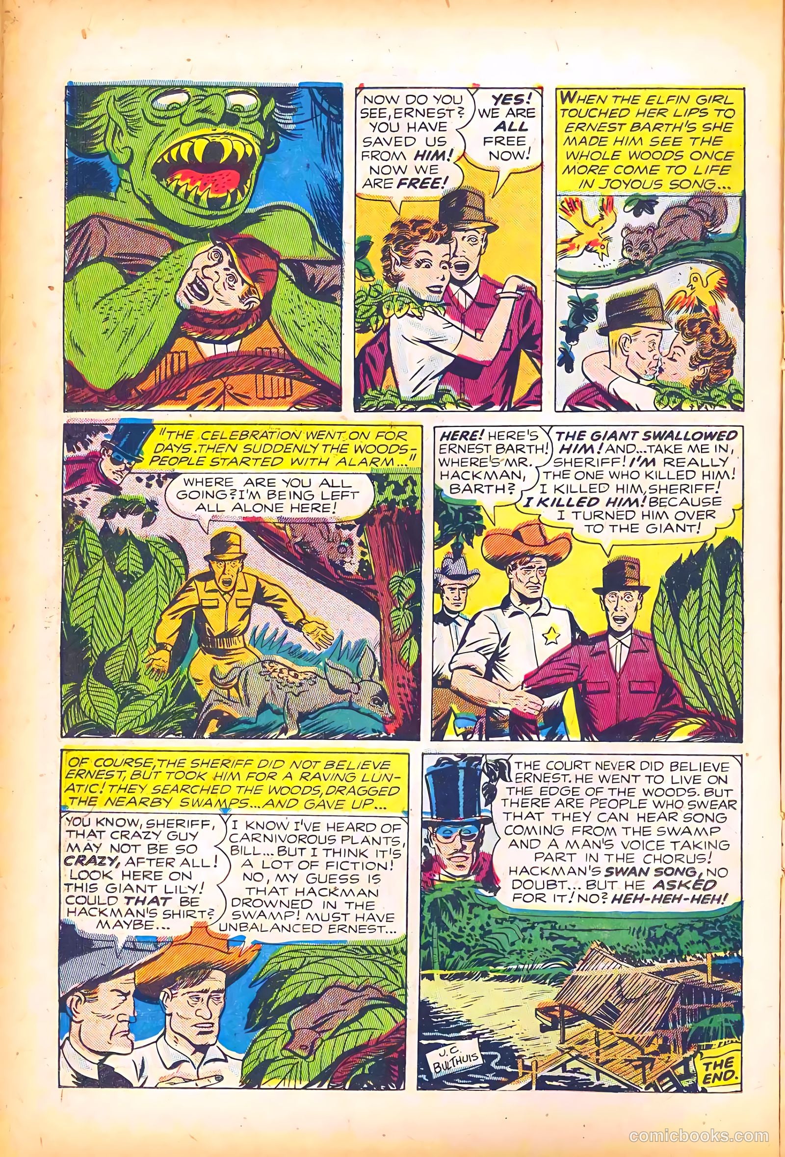 Mister Mystery #19 (1954) — page 16 of 36