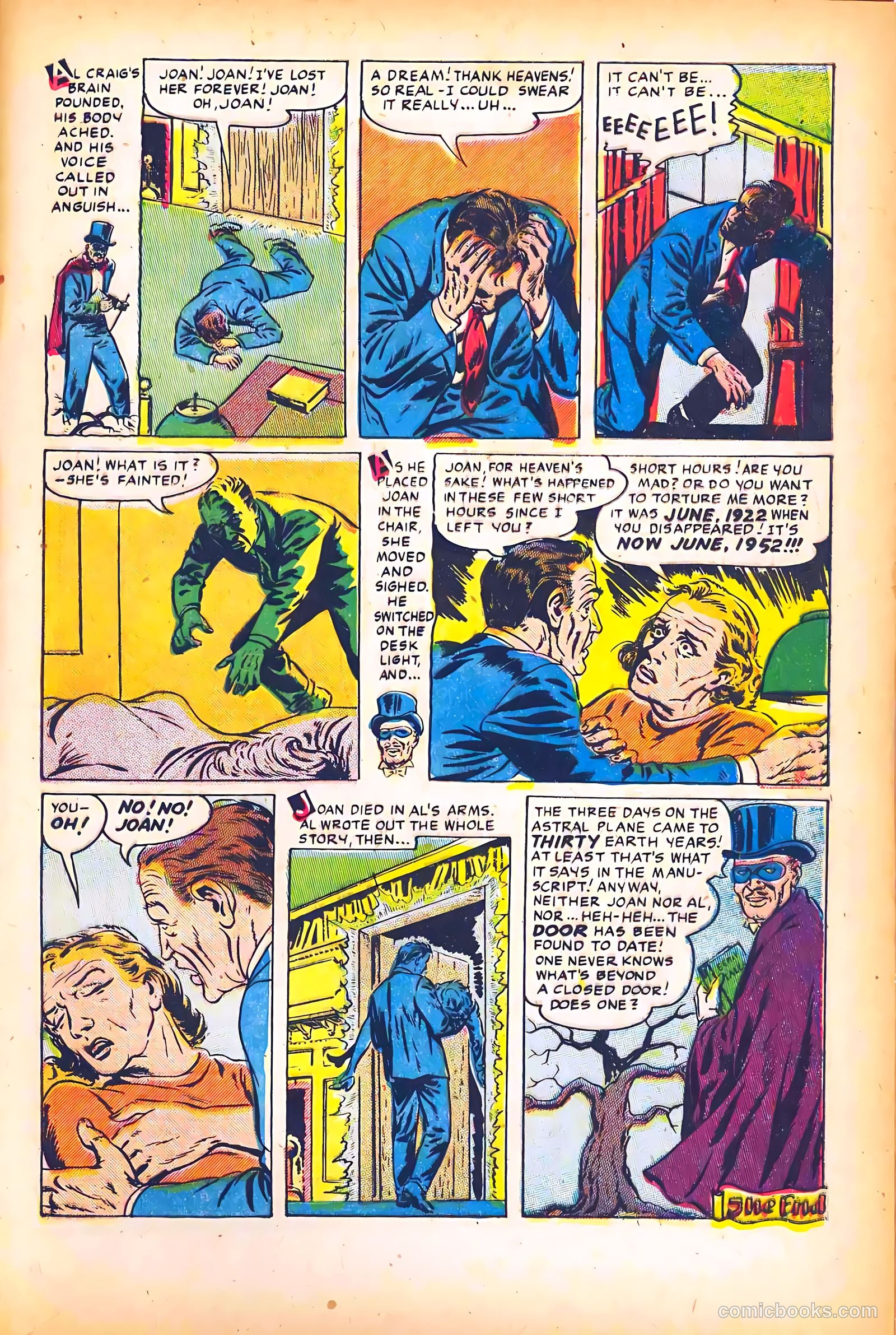 Mister Mystery #19 (1954) — page 33 of 36
