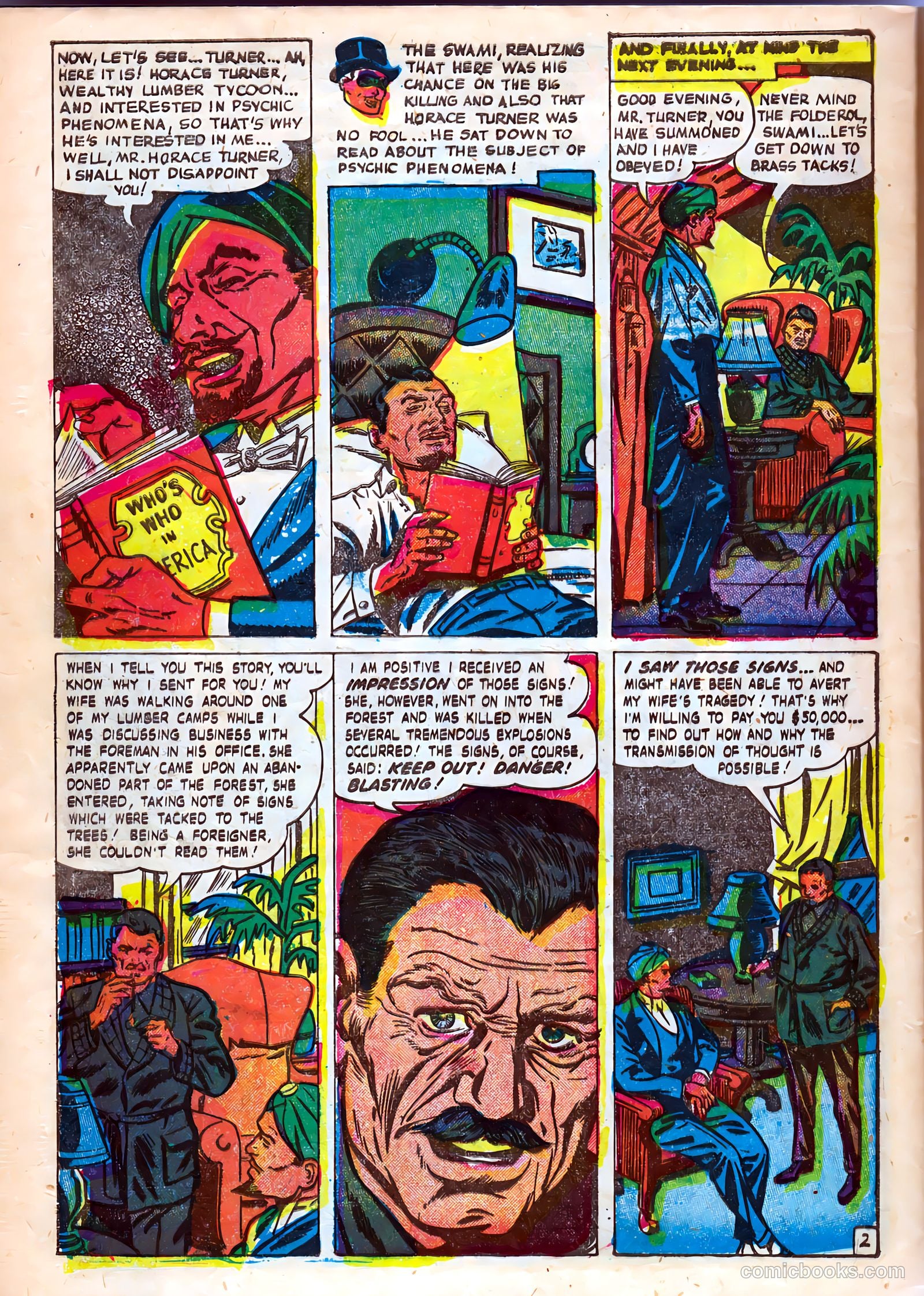 Mister Mystery #4 (1952) — page 28 of 37
