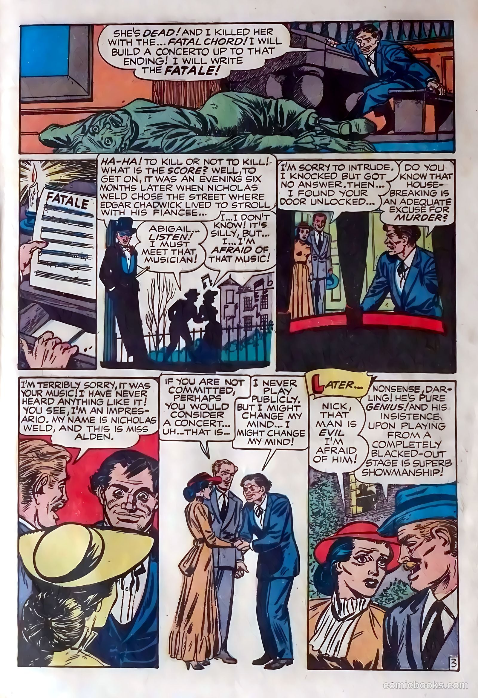 Mister Mystery #6 (1952) — page 5 of 36