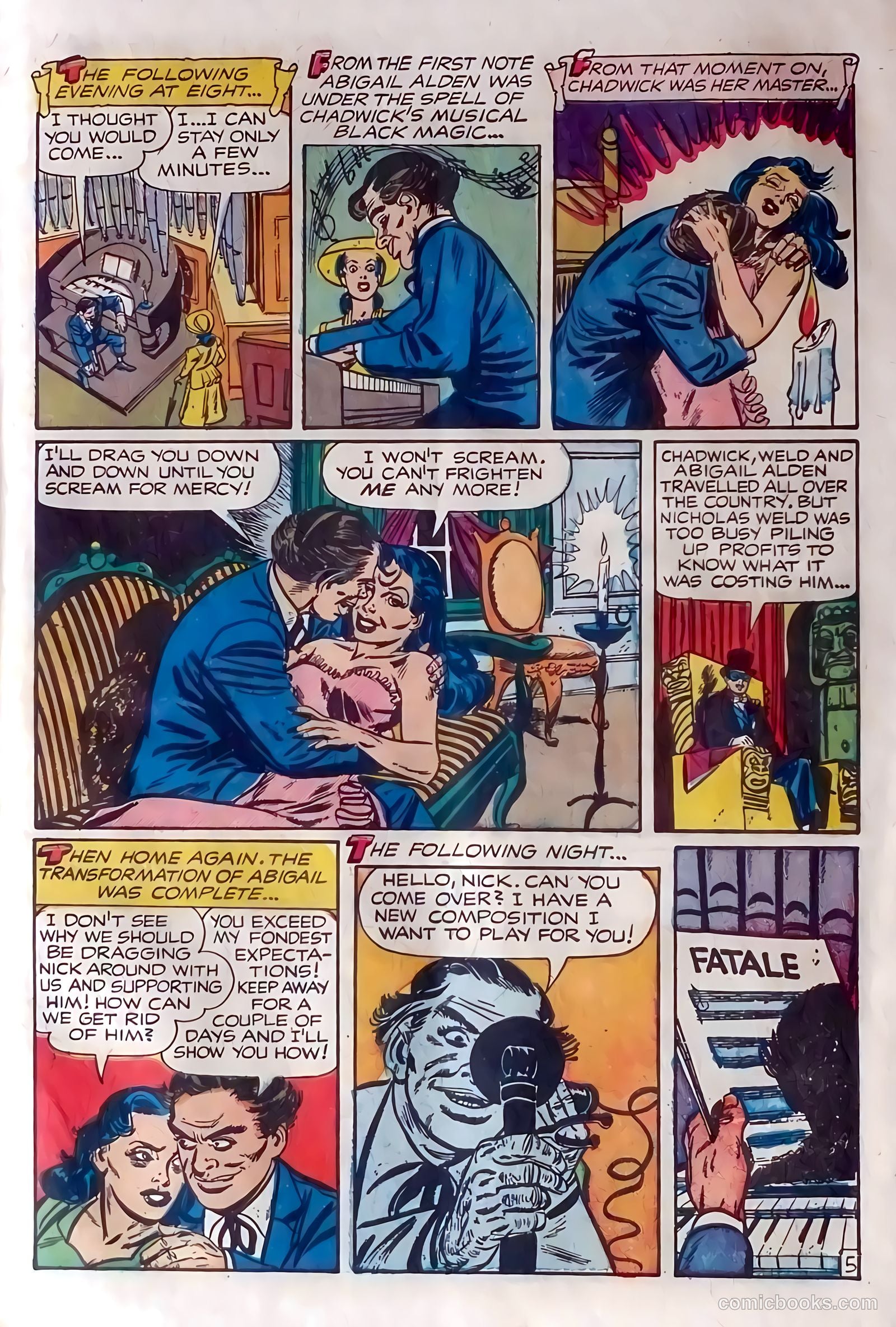 Mister Mystery #6 (1952) — page 7 of 36