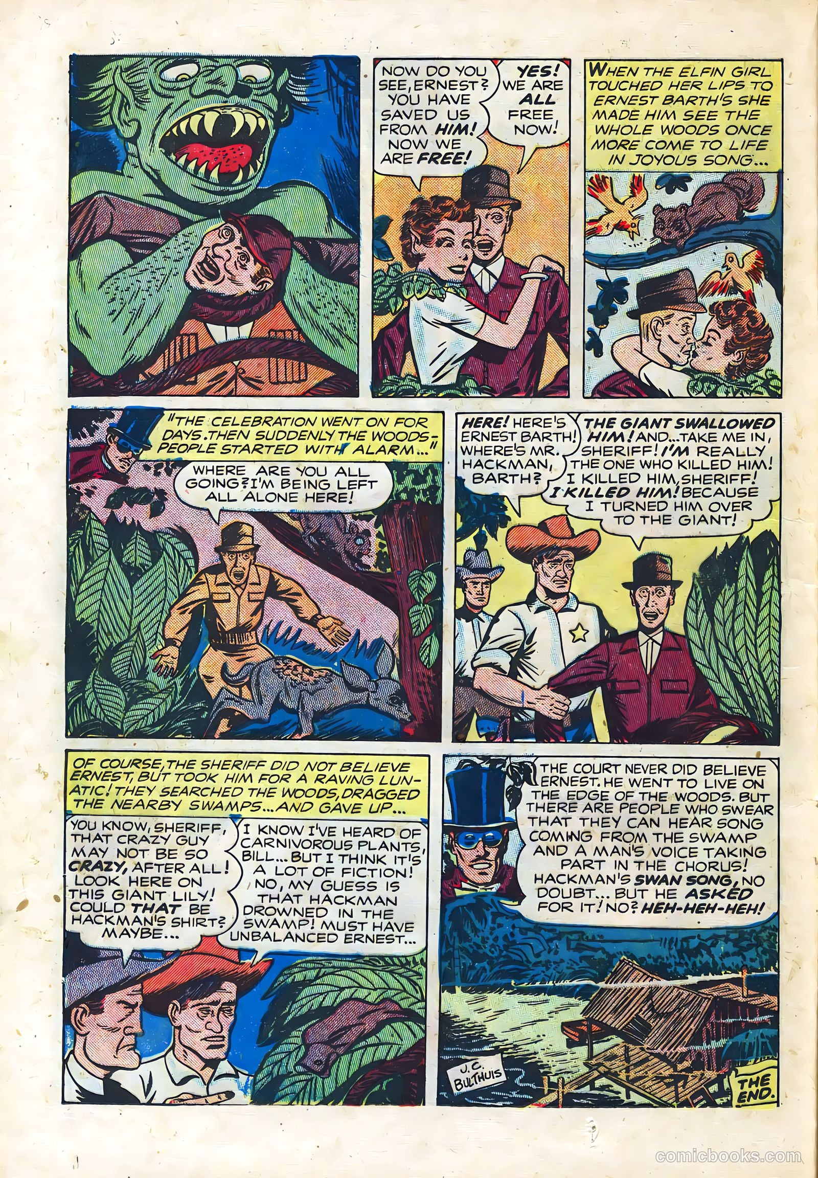 Mister Mystery #7 (1952) — page 16 of 36