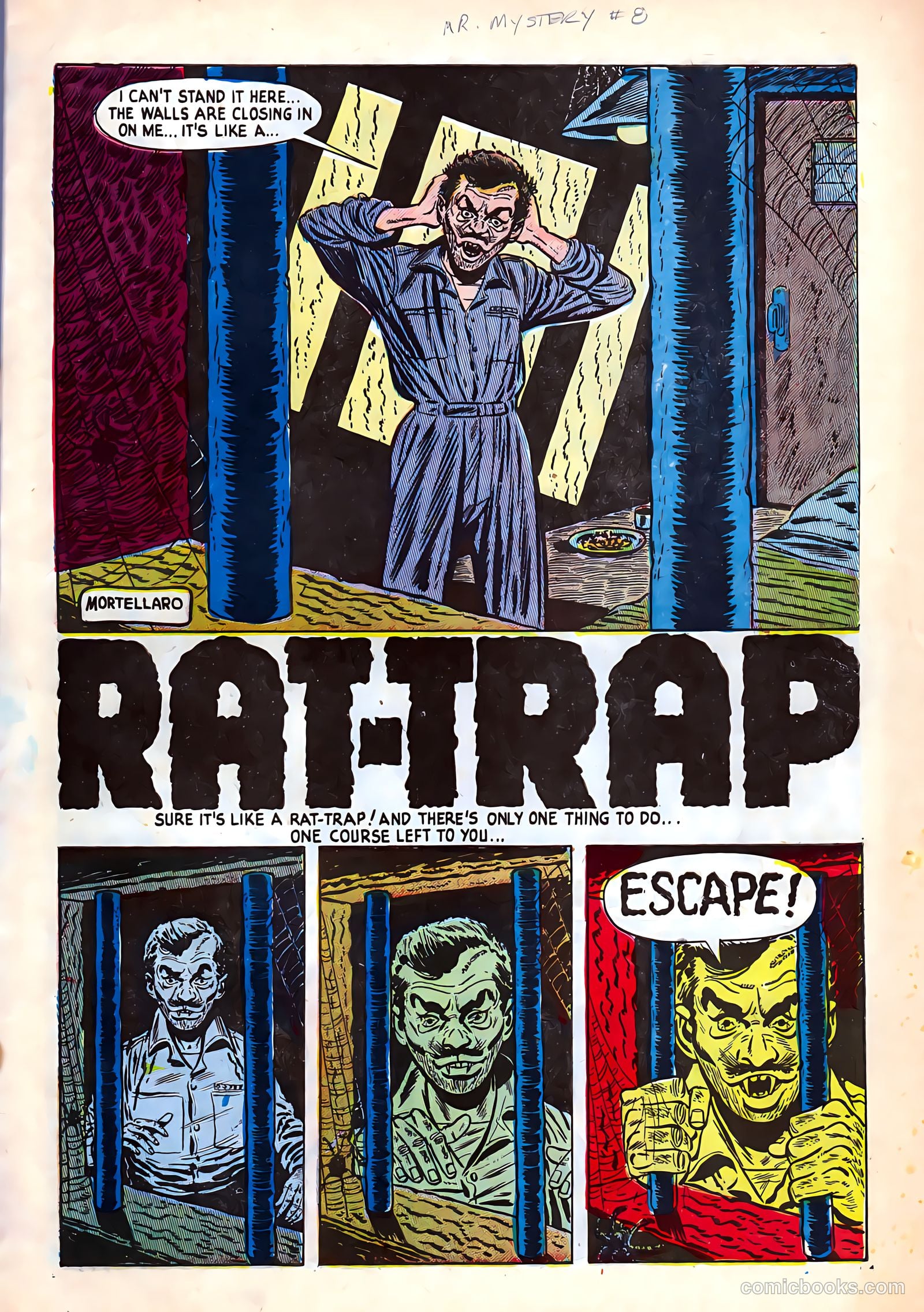 Mister Mystery #8 (1952) — page 2 of 36