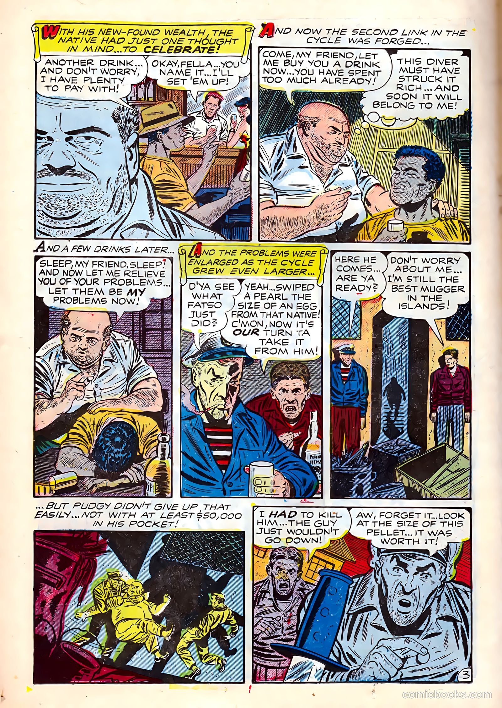 Mister Mystery #8 (1952) — page 17 of 36