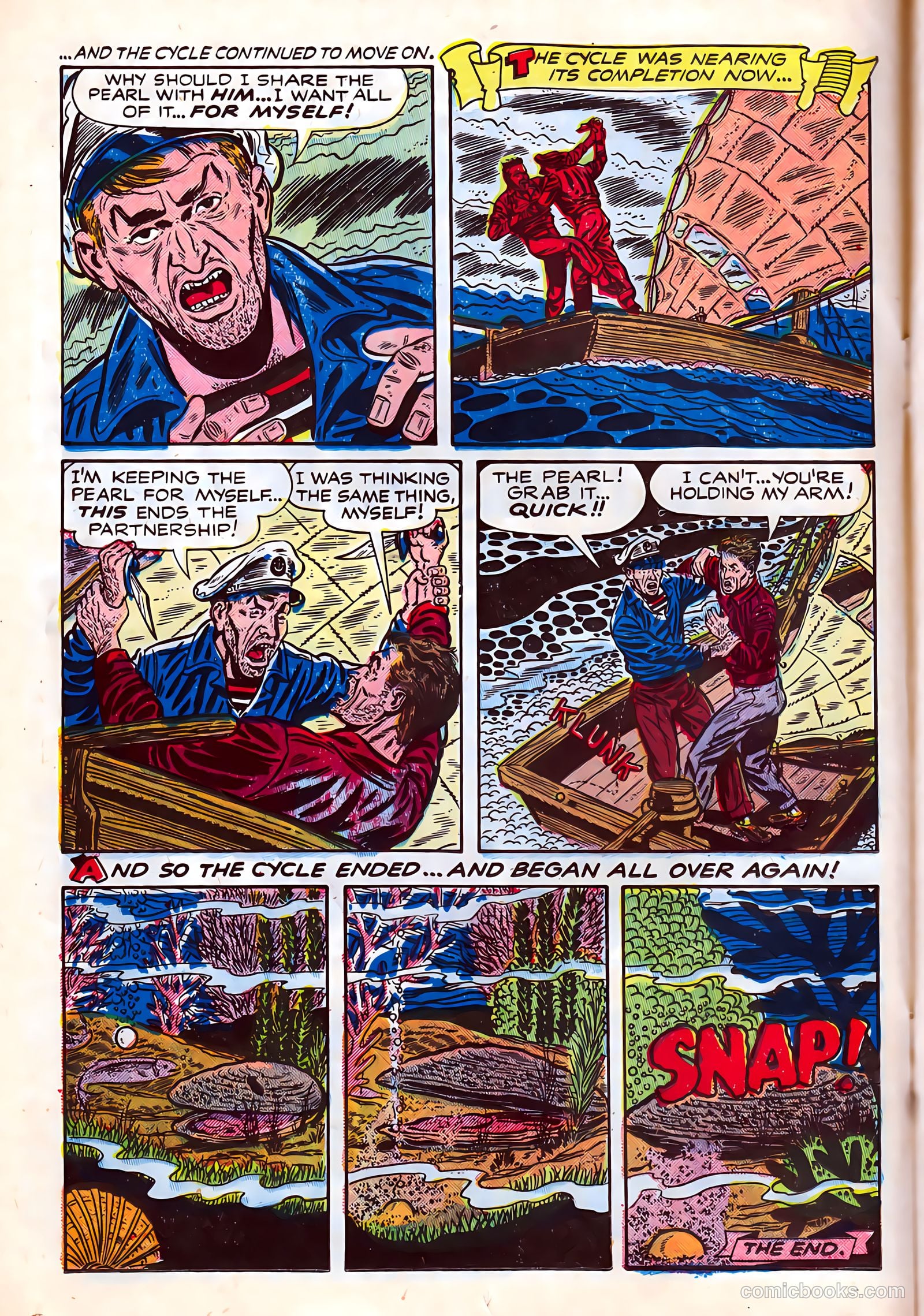 Mister Mystery #8 (1952) — page 19 of 36